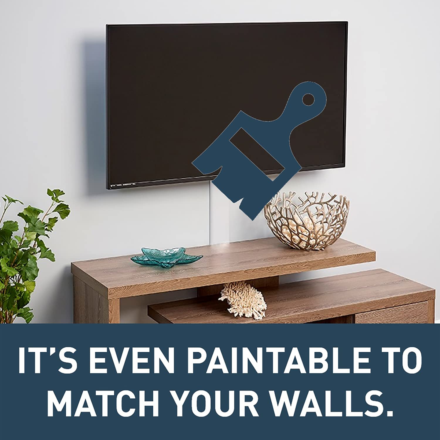 Wiremold Cable Management Kit, Wire And Cable Cover For Wall Mount Flat Screen Tv , Cable Raceway For Hiding And Organizing Wire