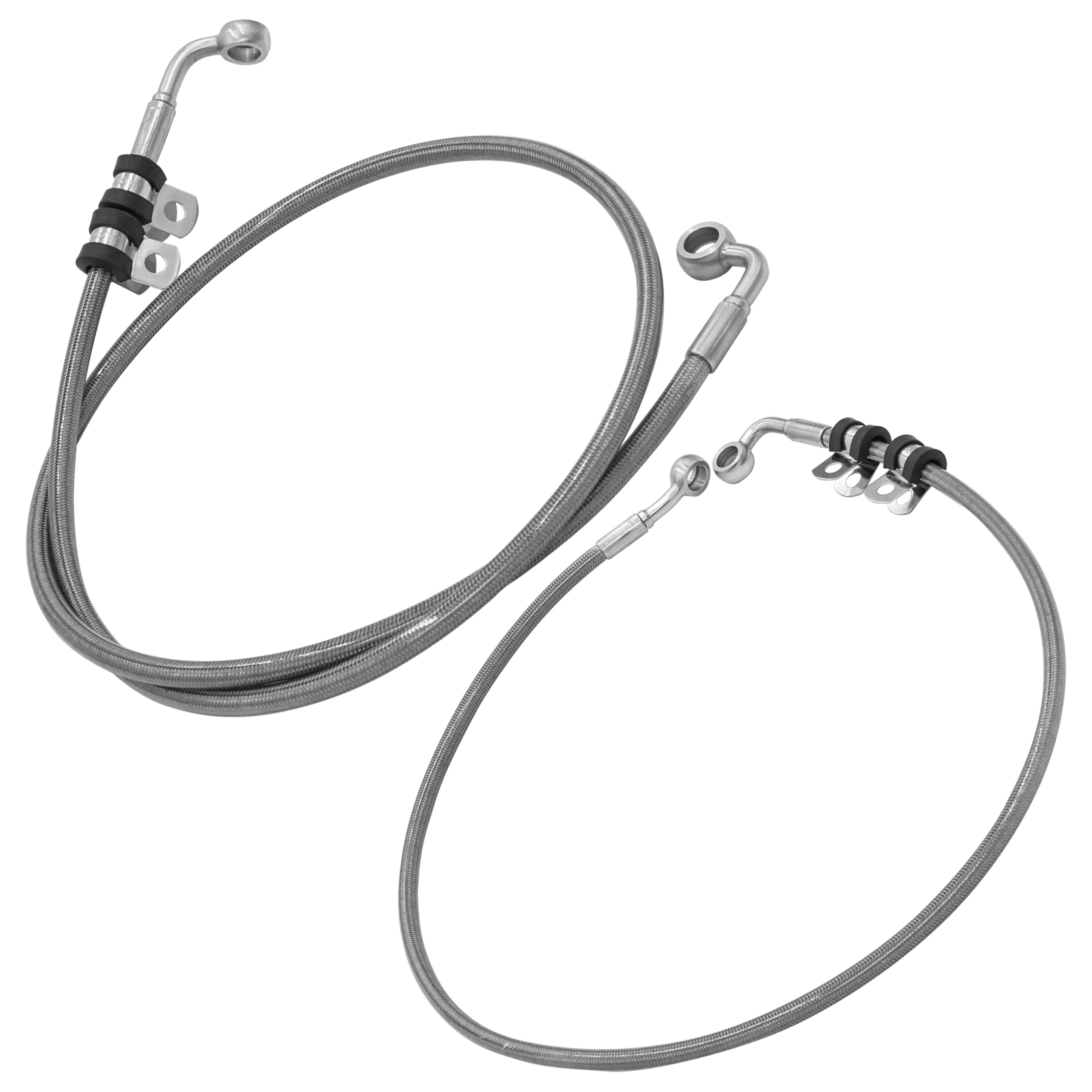 Caltric Front Right & Left Brake Line Compatible With Polaris Rzr Trail S 1000 2016-2021 / S4 1000 2019-2021 / Rzr 900 2021 / S