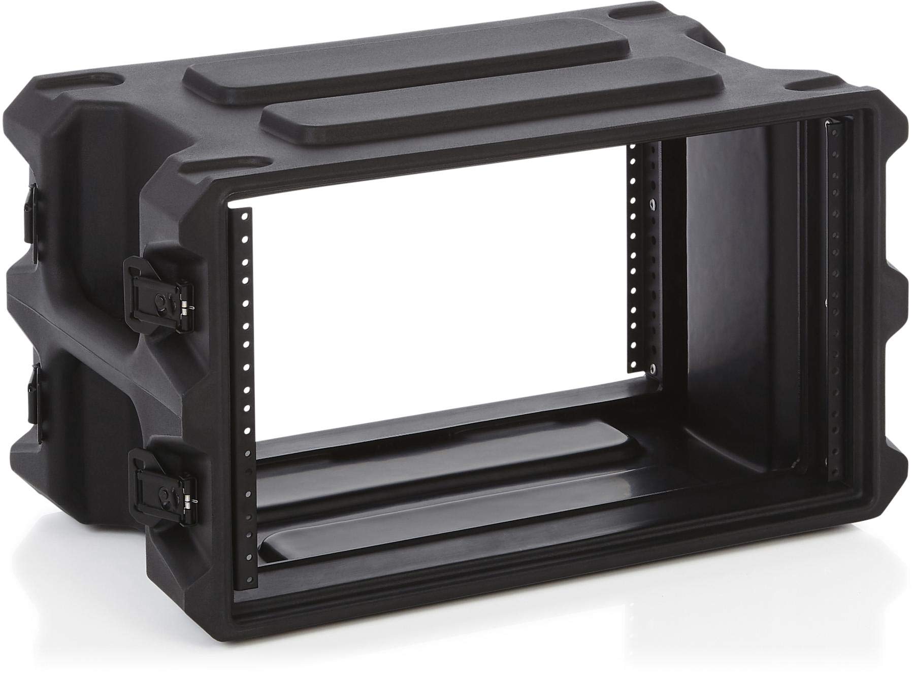 Gator Cases Pro Series Rotationally Molded 6U Rack Case With Shallow 13'' Depth; Made In Usa (G Pro 6U 13)