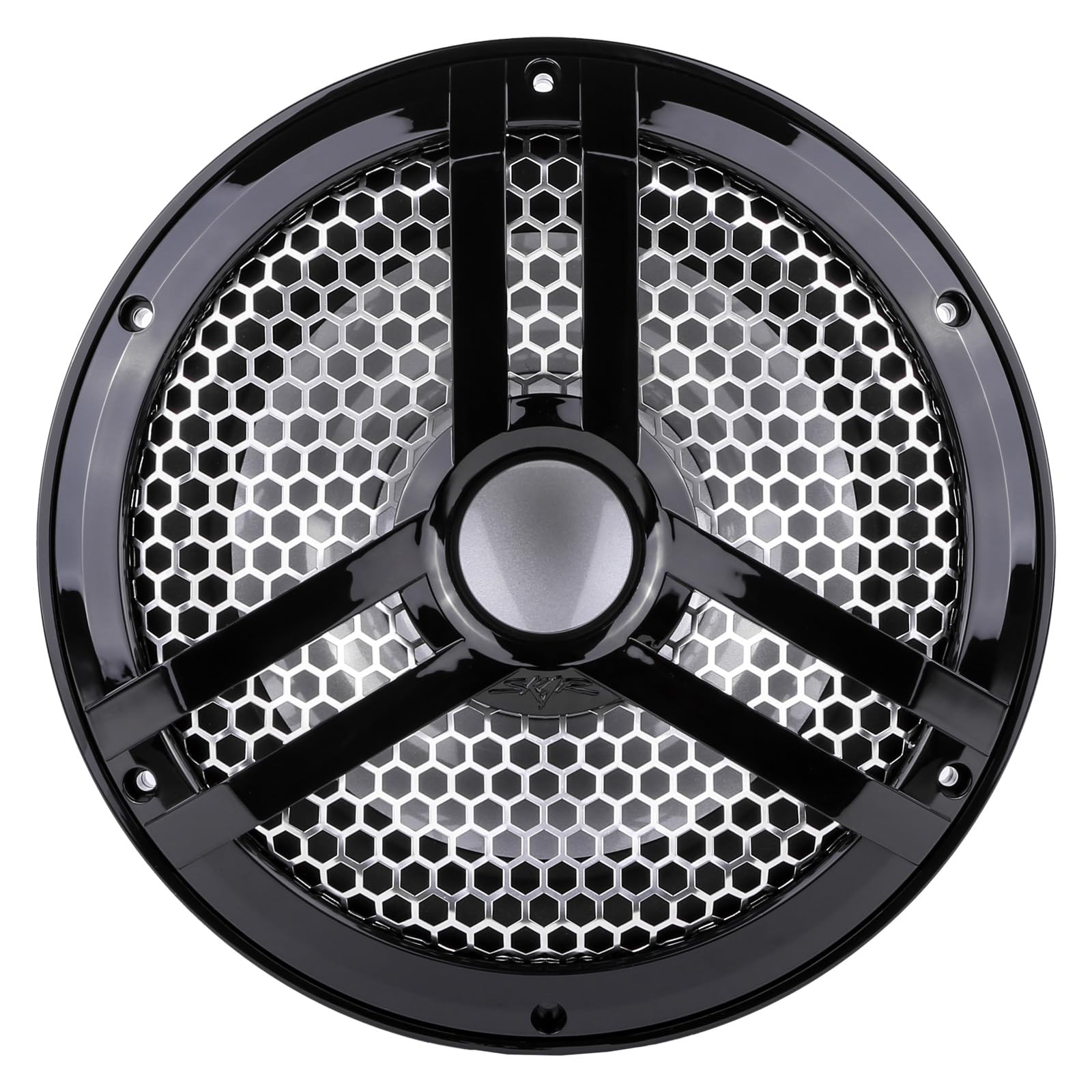 Skar Audio Skm10Wbd4 10 1000W Max Power Dual 4 Ohm Marine Subwoofer (Black)