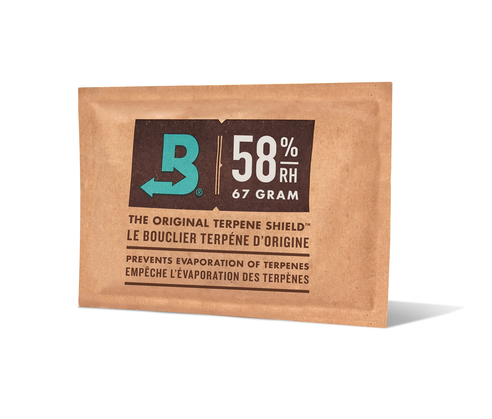 Boveda 58% Two Way Humidity Control Pack For Storing 1 Lb   Size 67   Single   Moisture Absorber For Storage Containers   Humidi
