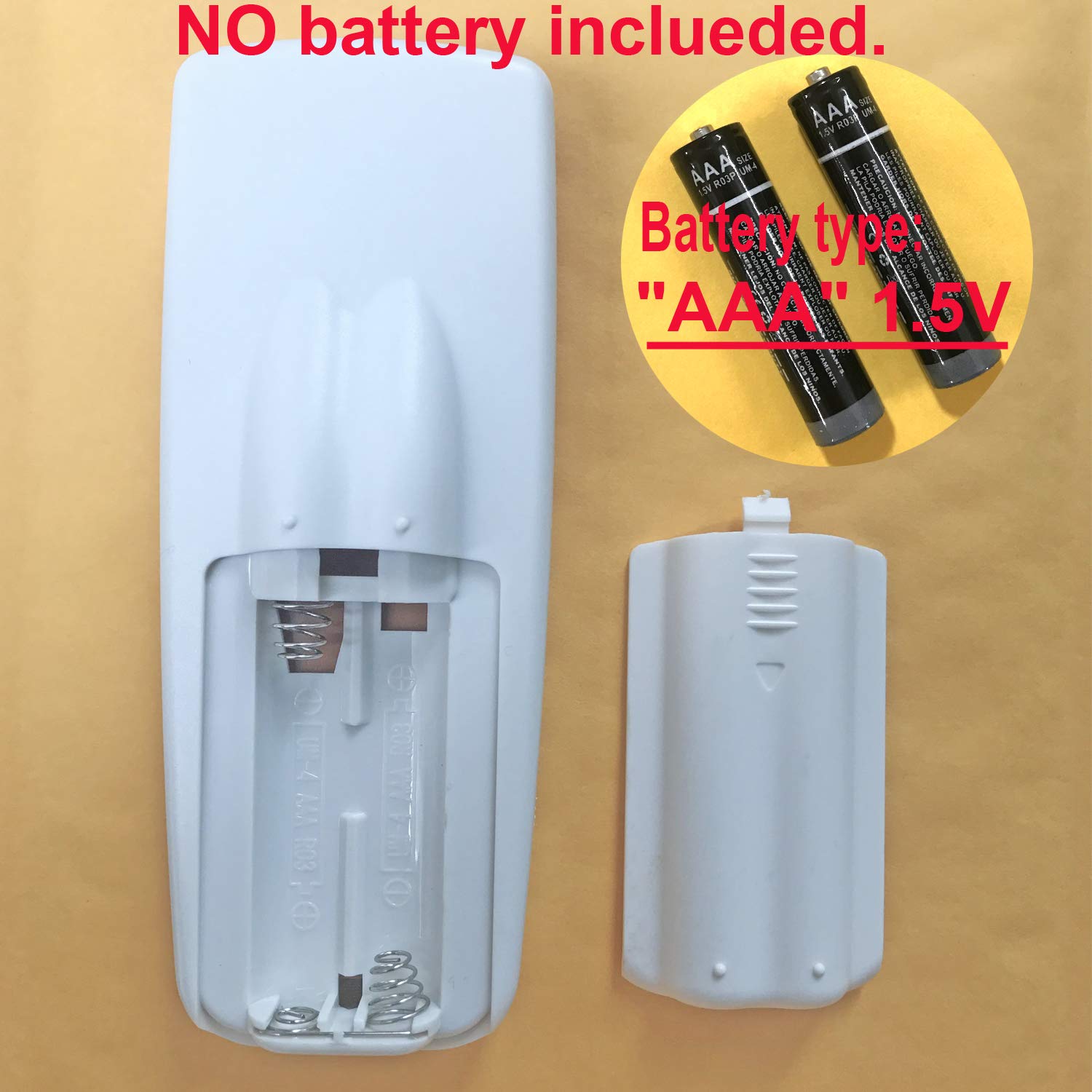 Rcecaoshan Replacement For Frigidaire Air Conditioner Remote Control Model Number Rg15D/E-Ell Rg15D/E-Ell1