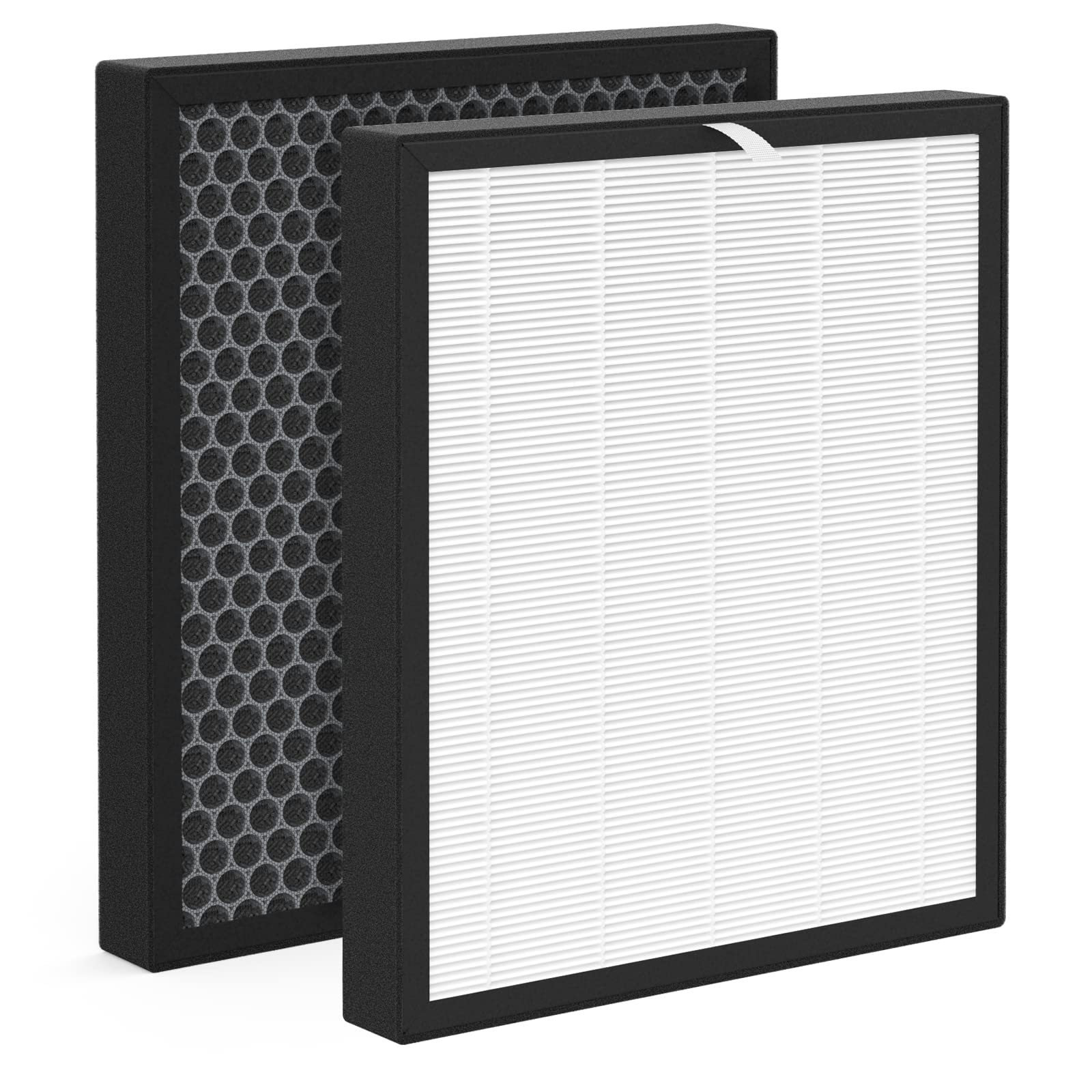 True Hepa Replacement Filter Compatible With Surround Air Intelli Pro Xj 3800 Air Puri Fier,True Hepa And Carbon Filter(2 Pack)