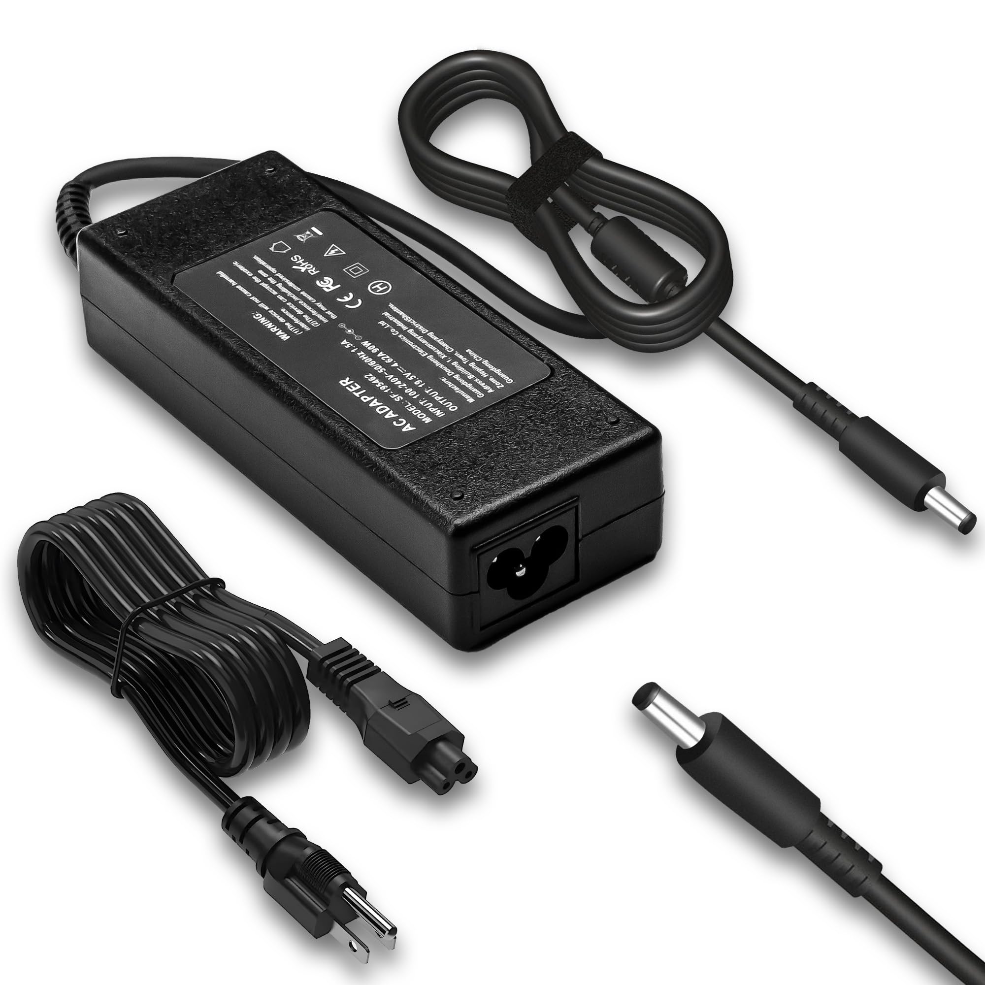 90W Ac Adapter For Dell Optiplex Micro 3050 3080 7050 7060 9020 Desktop 11 15 3000 5000 7000 Series Laptop Charger 3501 3505 555