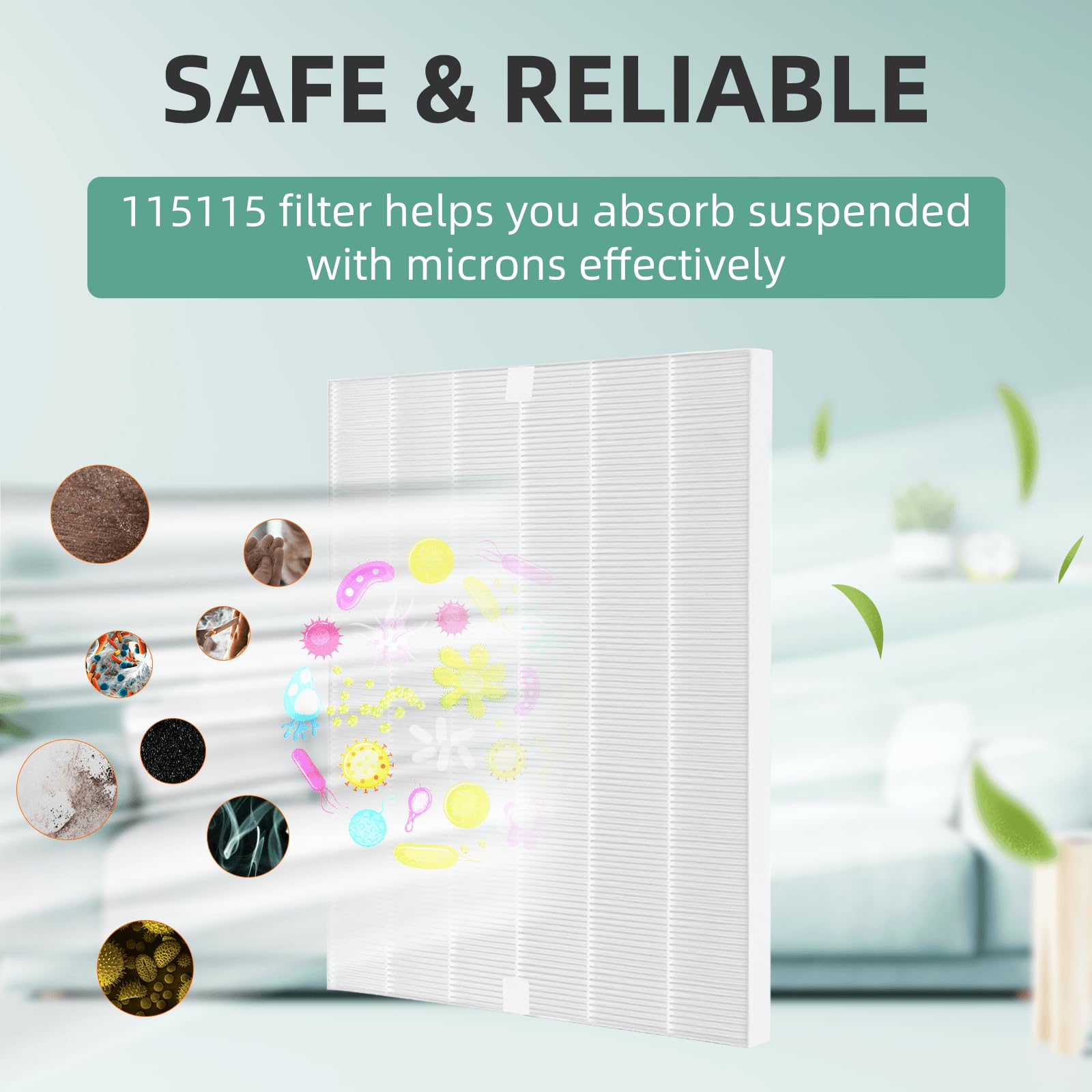 C535 Replacement Filter For Winix 115115 Hepa Replacement Filter A Plasmawave 5300 5300 2 6300 6300 2 5500 P300 Am90 Air Purifie