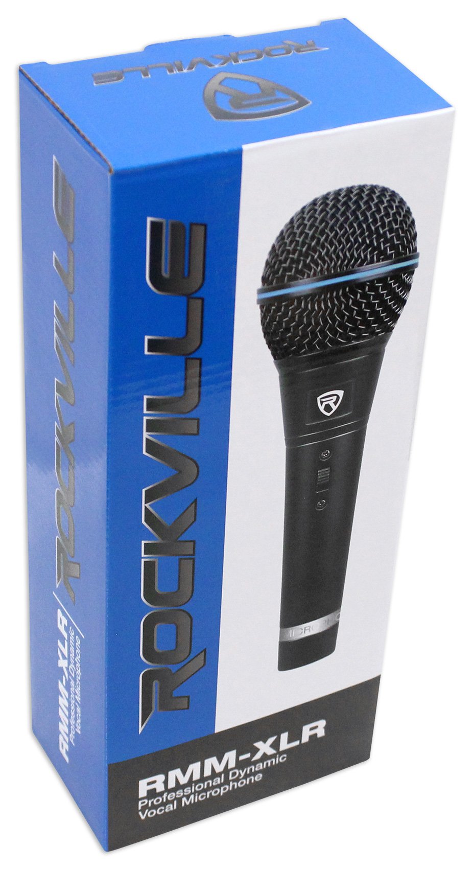 Rockville Rmm Xlr Highend Metal Handheld Wired Microphone +100% Ofc Xlr Cable