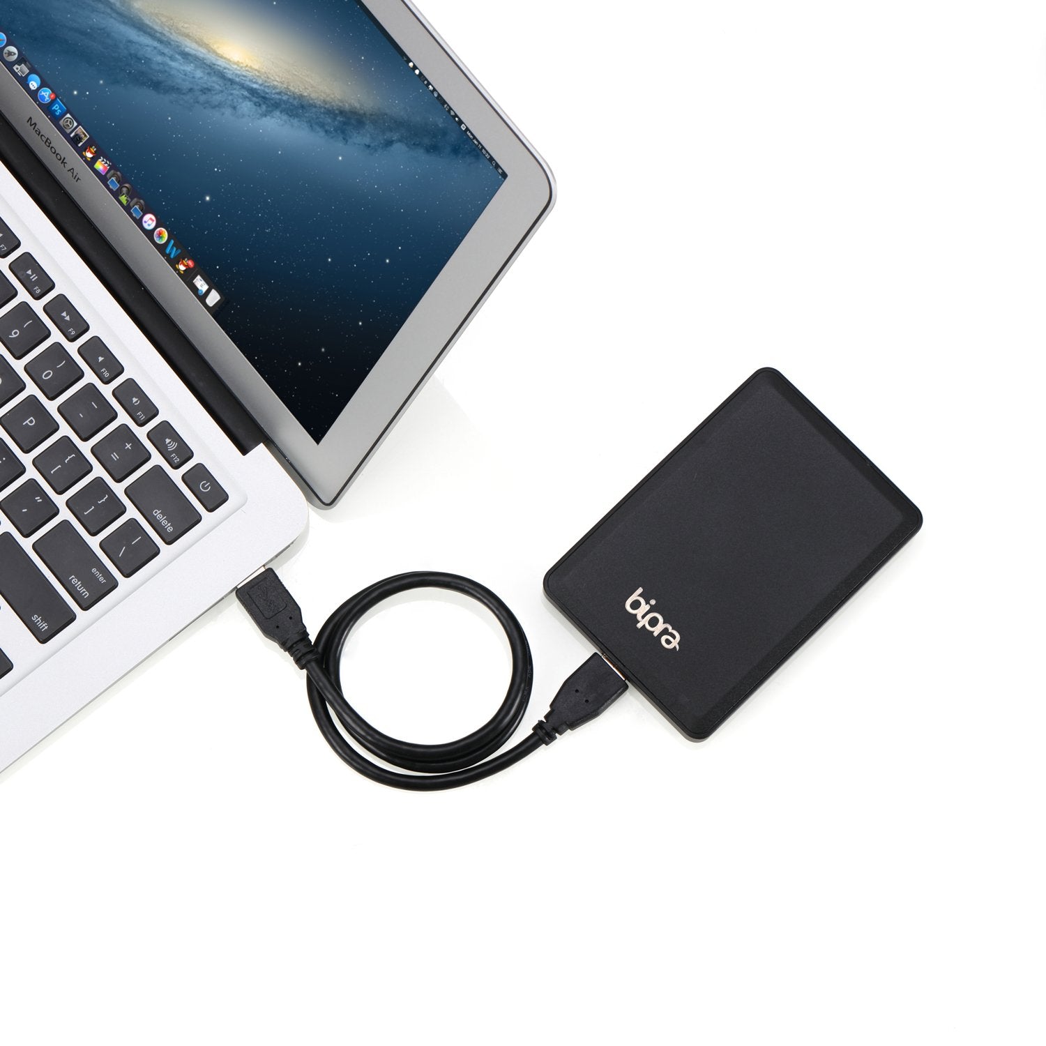 Bipra S3 2.5 Inch Usb 3.0 Fat32 Portable External Hard Drive   Black (320Gb)