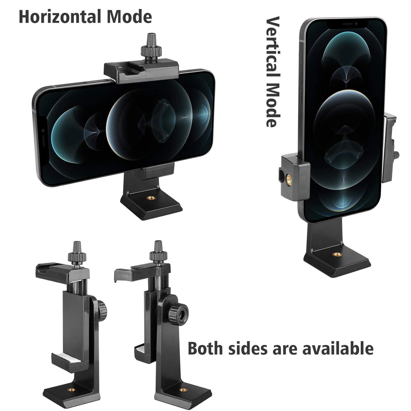 Vlogging Holder, Cell Phone Camera Handle Grip Stabilizer, Ergonomic Phone Video Stabilizer, Handheld Selfie Stick Smartphone Ho