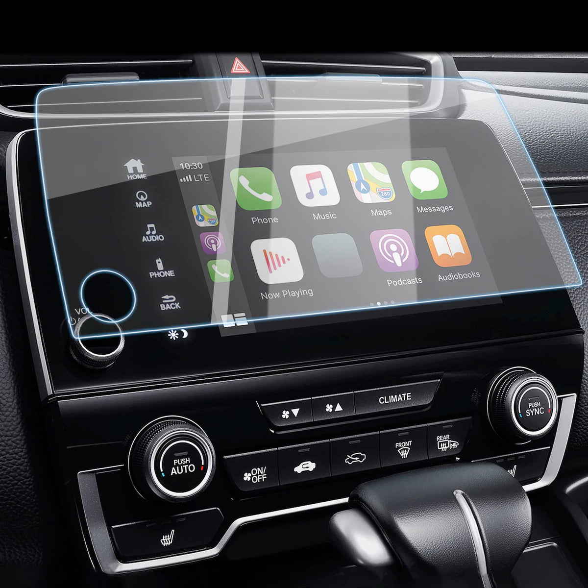 Bjsia Hd Screen Protector Tempered Glass Screen Protector Compatible With 2017 2024 Honda Crv Ex Ex L Touring 9'' Center Control