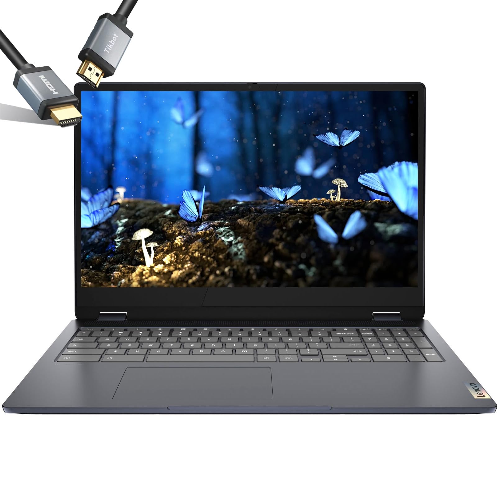 Lenovo Flex 3i Chromebook Touchscreen Laptop 2in1-15.6 FHD IPS Display - Intel Pentium Silver N6000-8GB RAM - 128GB SSD - Google