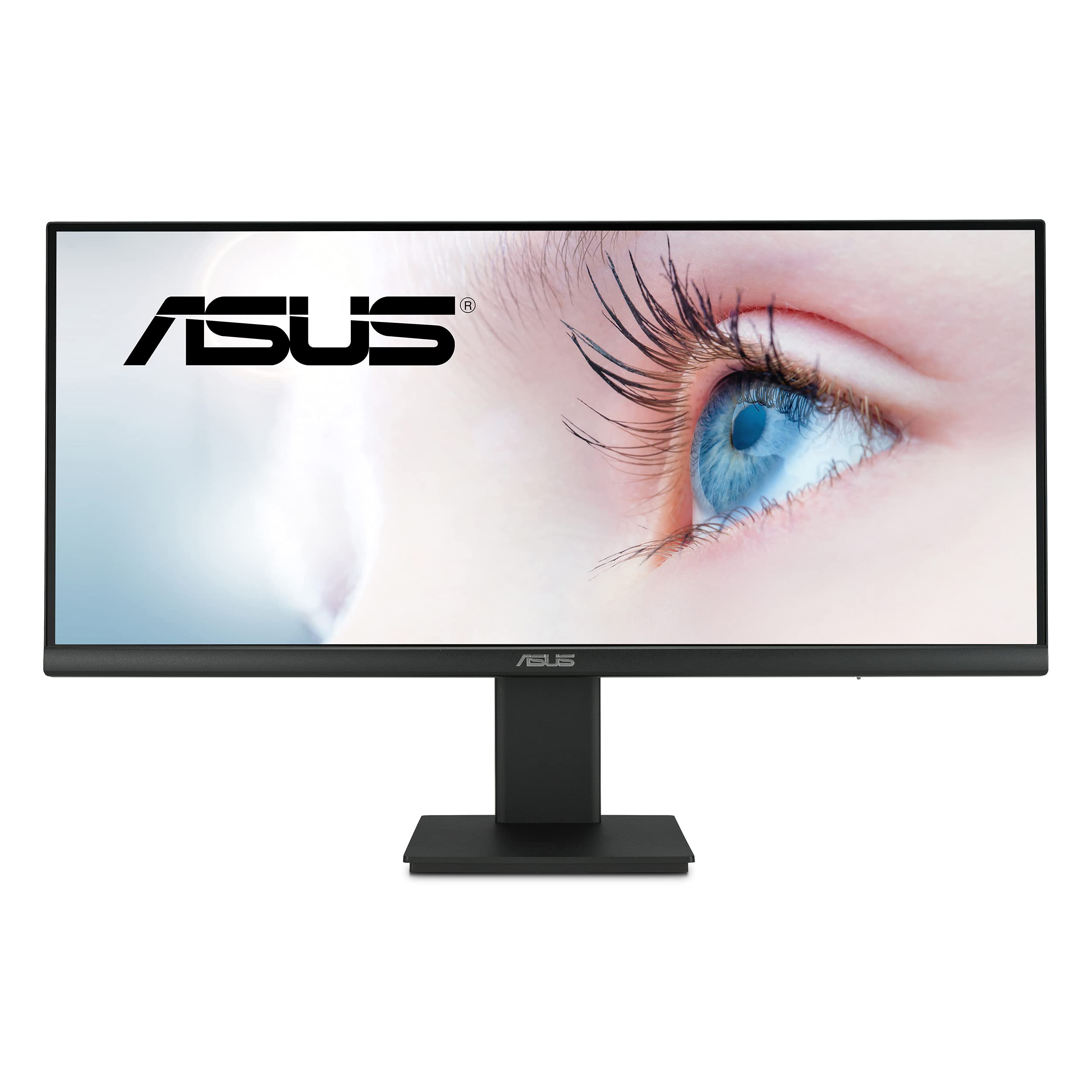 ASUS 29    1080P Ultrawide HDR Monitor (VP299CL) - 21:9 (2560 x 1080), IPS, 75Hz, 1ms, USB-C w/ 15W Power Delivery, FreeSync, Ey