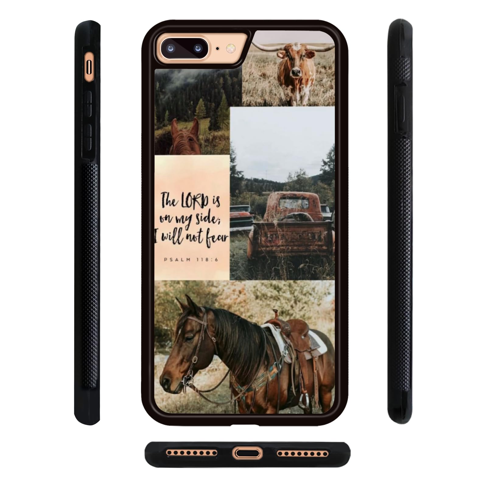 Traday Western Phone Case Compatible With Iphone 7Plus/8Plus Horse Phone Case