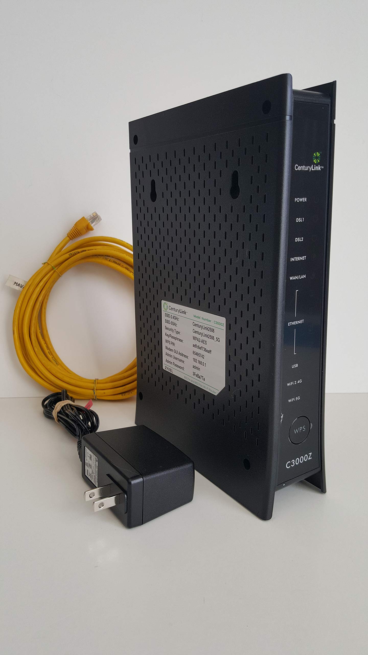 Zyxel C3000Z Modem Centurylink