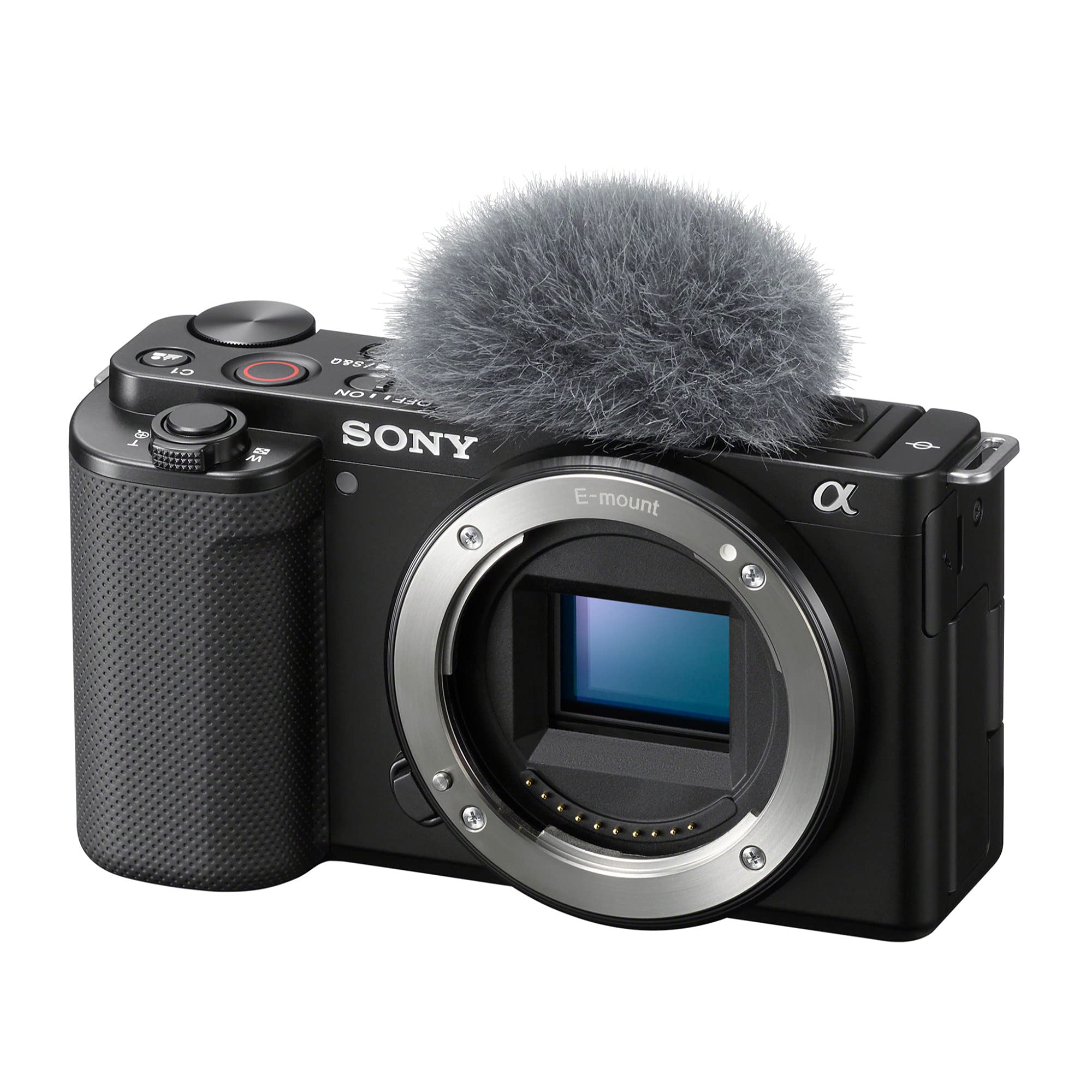 Sony Alpha ZV E10   APS C Interchangeable Lens Mirrorless Vlog Camera   Black