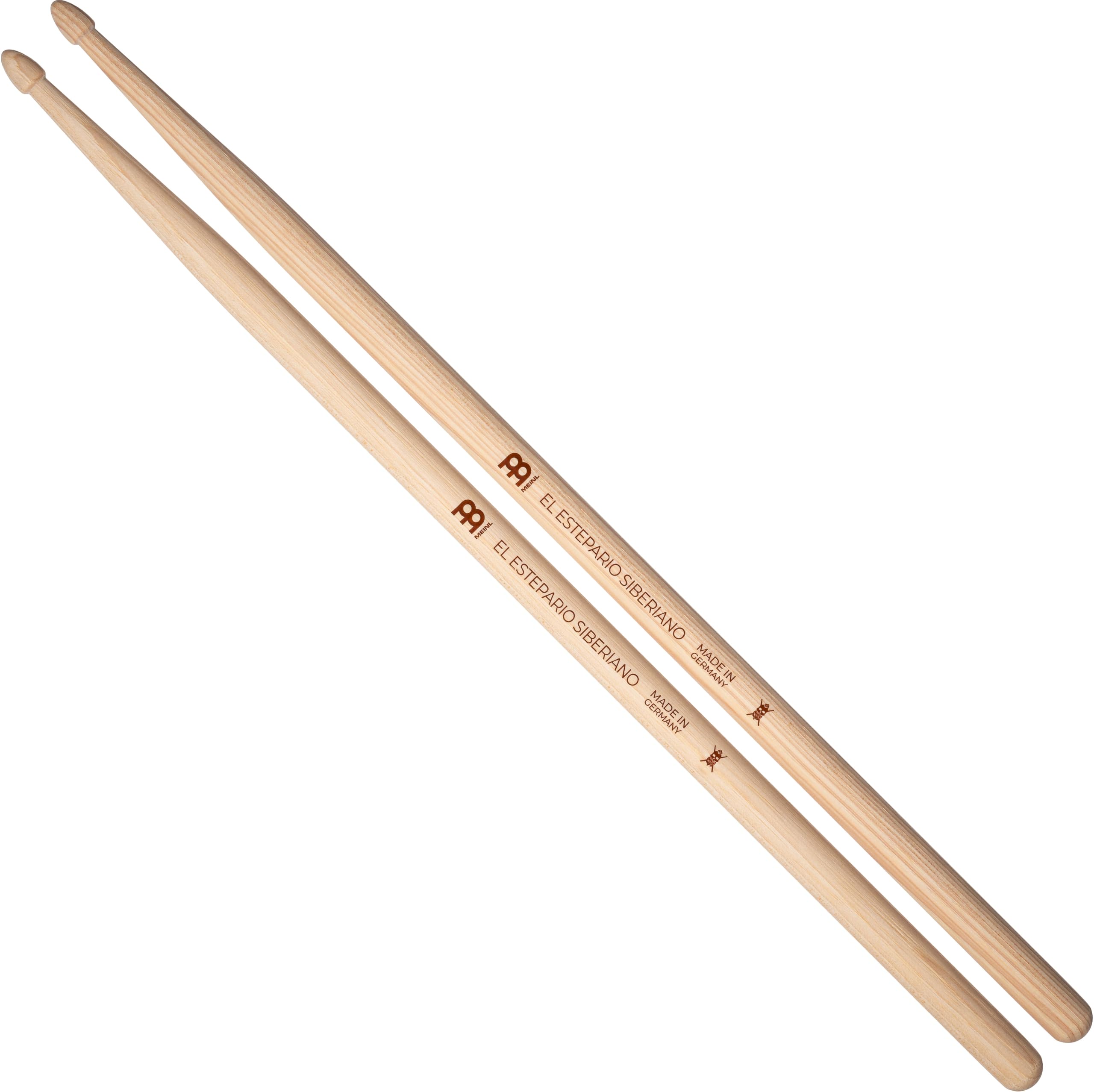 Meinl Stick & Brush Drumsticks, El Estepario Siberiano Signature   American Hickory With Acorn Shape Wood Tip   Made In Germany