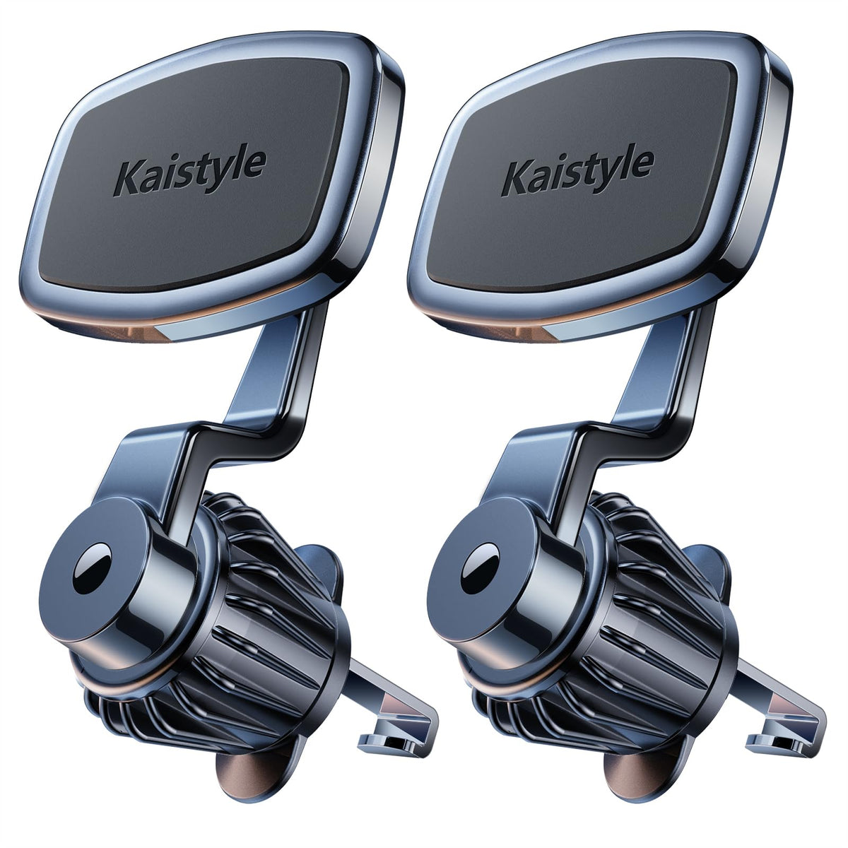 ?2-Pack? Magnetic Phone Holder For Car Vent,?Upgraded Clip?Car Vent Magnetic Phone Mount, ?Strong Magnet ?? 360 Rotation ?Magnet