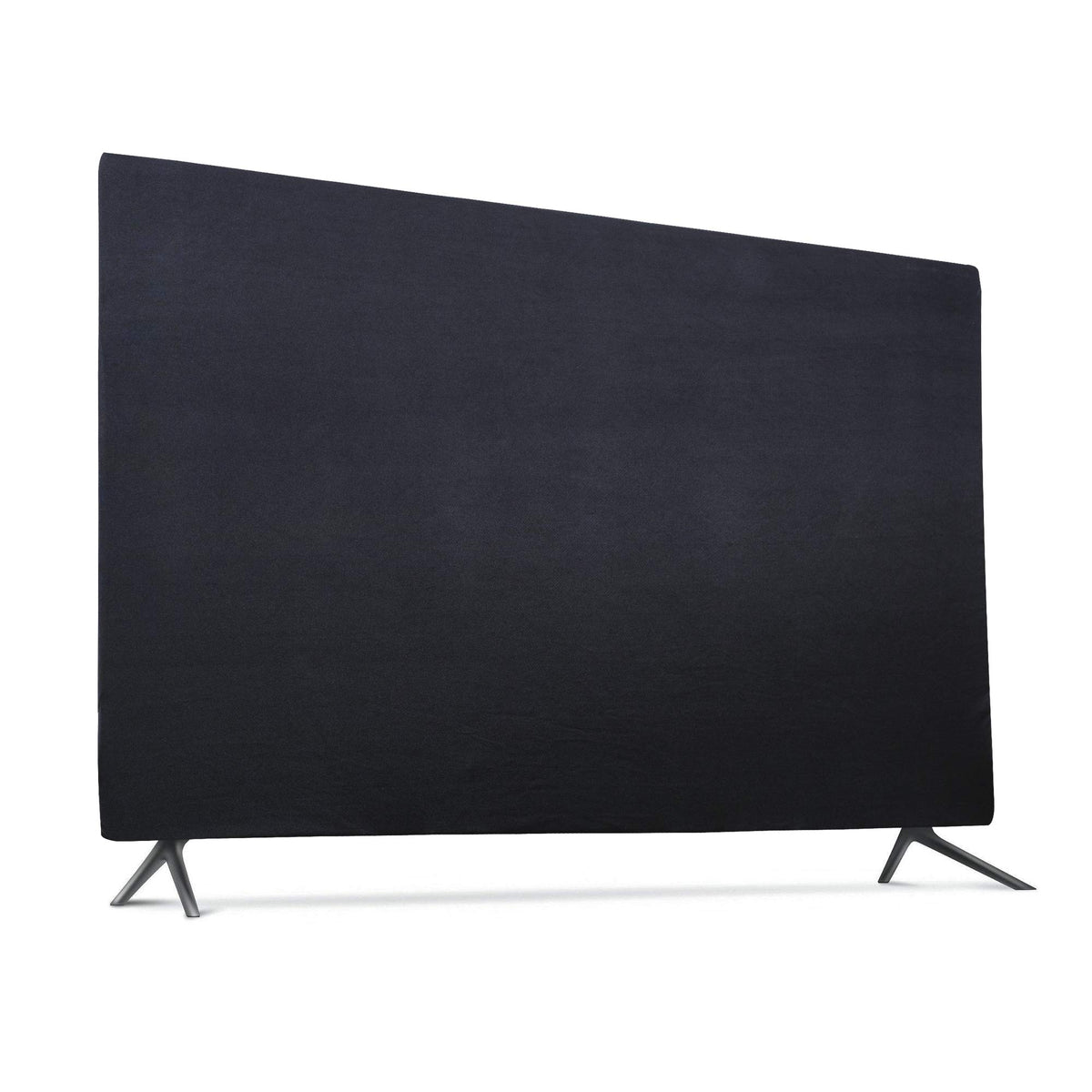 TXEsign Indoor TV Set Cover, Soft Lycra Fabric Universal 43“ Flat Screen Dust-proof Protector (43', Black)