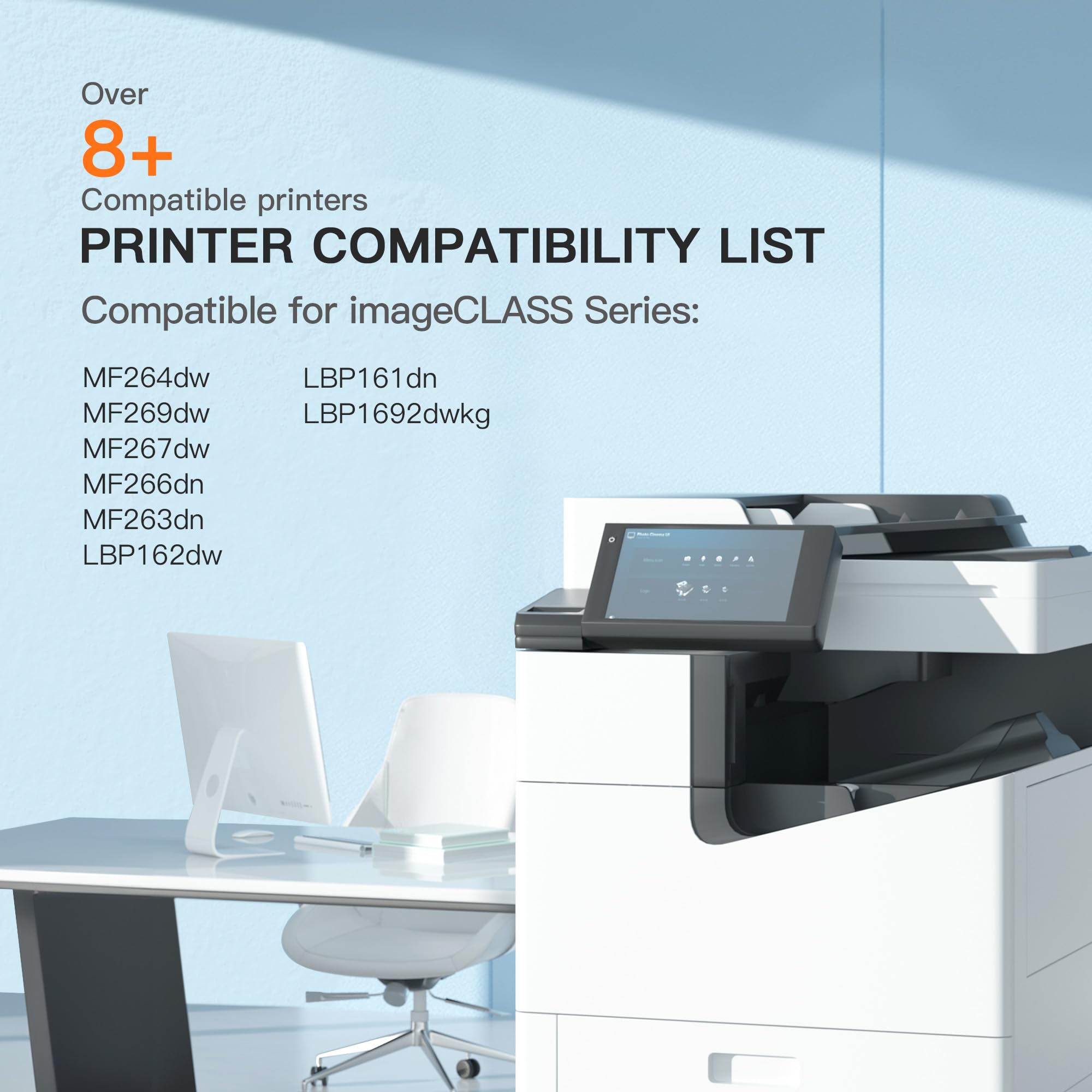 E Z Ink Compatible Toner Cartridges Replacement For Canon 051Toner To Use With Canon Imageclass Mf263Dn Mf264Dw Mf266Dw Mf267Dw