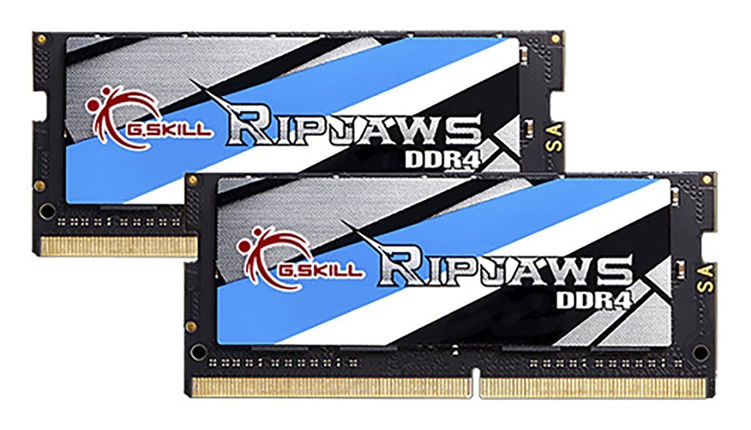G.SKILL Ripjaws DDR4 SO-DIMM Series DDR4 RAM 16GB (2x8GB) 2400MT/s CL16-16-16-39 1.20V Unbuffered Non-ECC Notebook/Laptop Memory