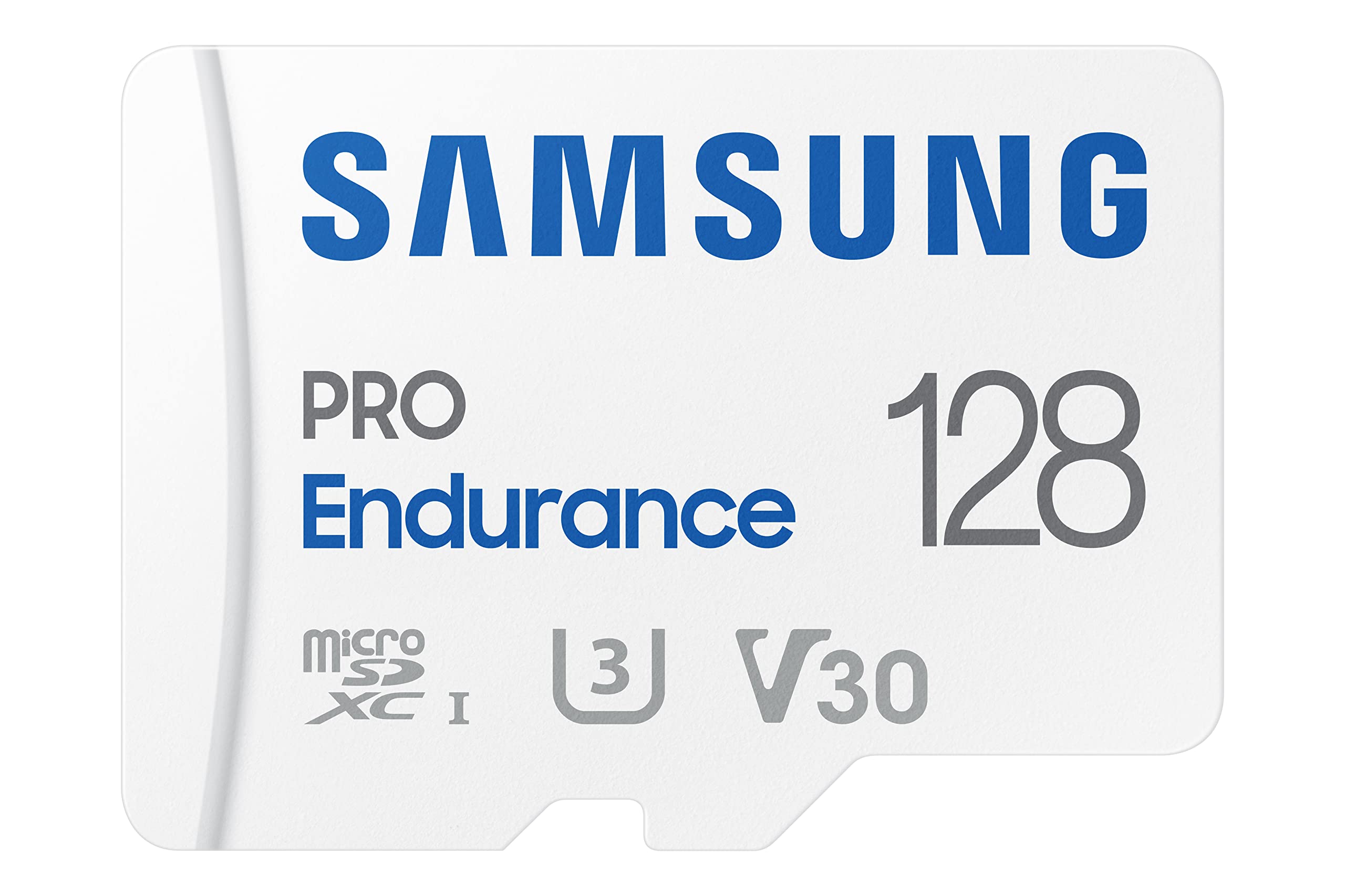 Samsung Pro Endurance 128Gb Microsdxc Memory Card With Adapter For Dash Cam, Body Cam, And Security Camera   Class 10, U3, V30 (