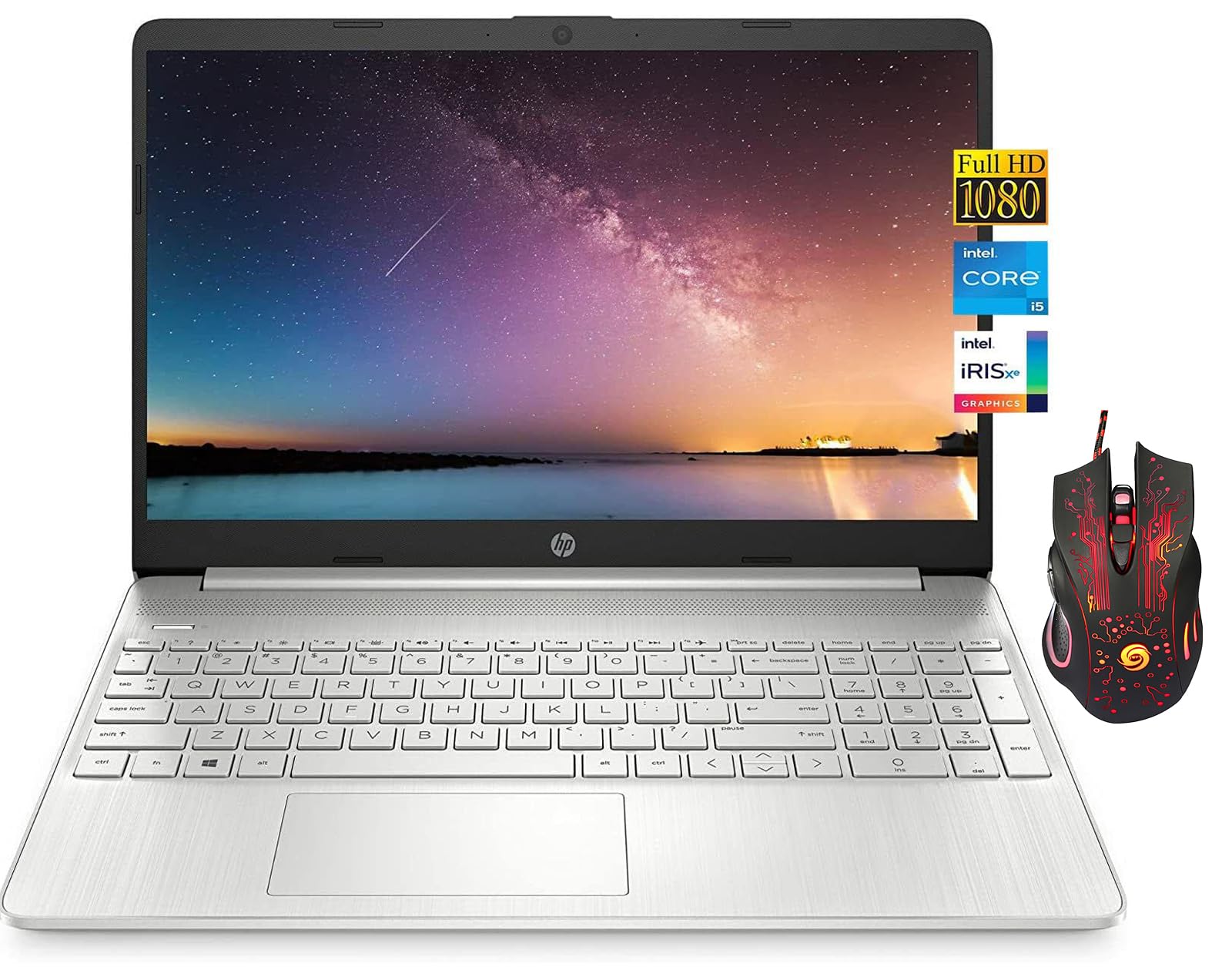 Hp 2024 15.6 Inch Fhd Display Laptop, Intel Core I5-1135G7 Up To 4.2Ghz (Beats I7-1065G7), 16Gb Ram, 1Tb Ssd, Intel Iris Xe Grap