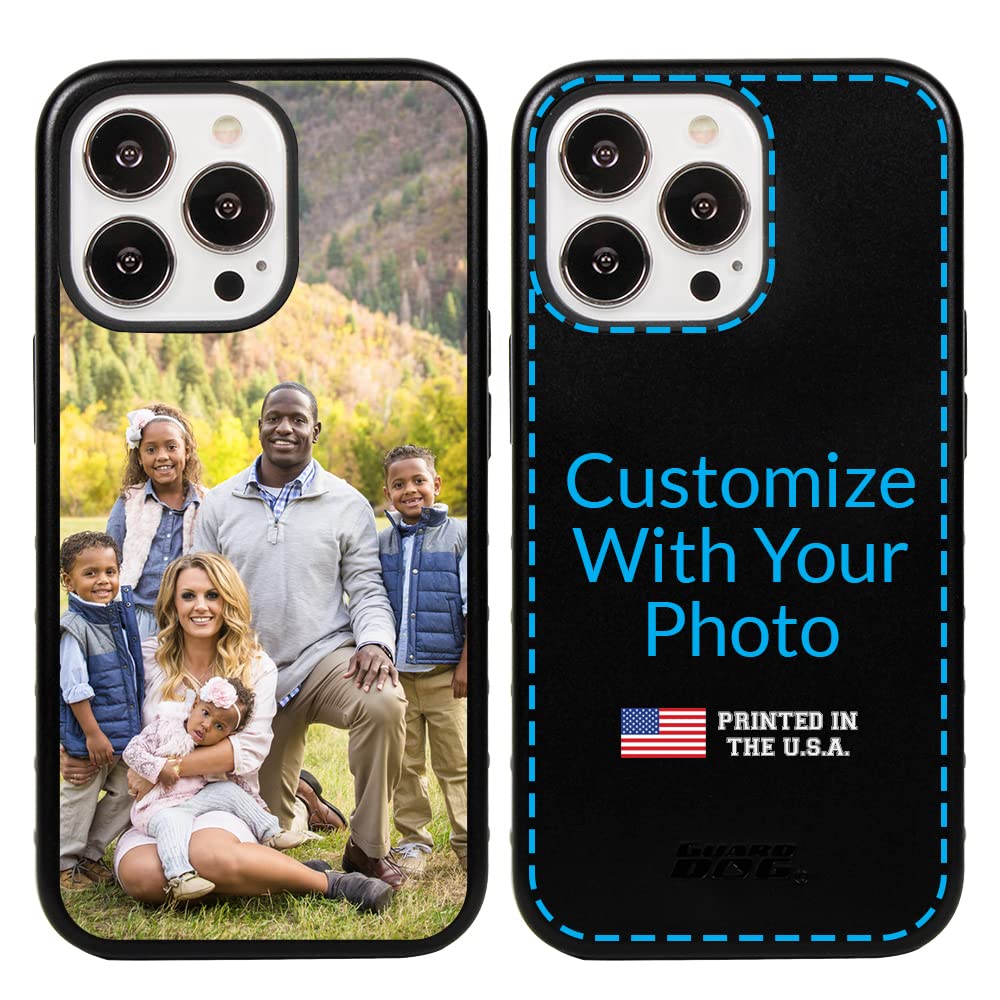 Guard Dog Custom Iphone 14 Pro Max Case   Custom Photo   Make Your Own Protective Hybrid Case
