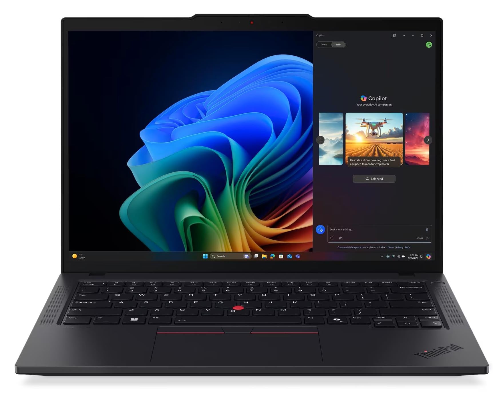 New Lenovo Thinkpad T14 Gen 6 Notebook Amd Ryzen Ai 7 (R7) Pro 350 16Gb 512Gb Ss
