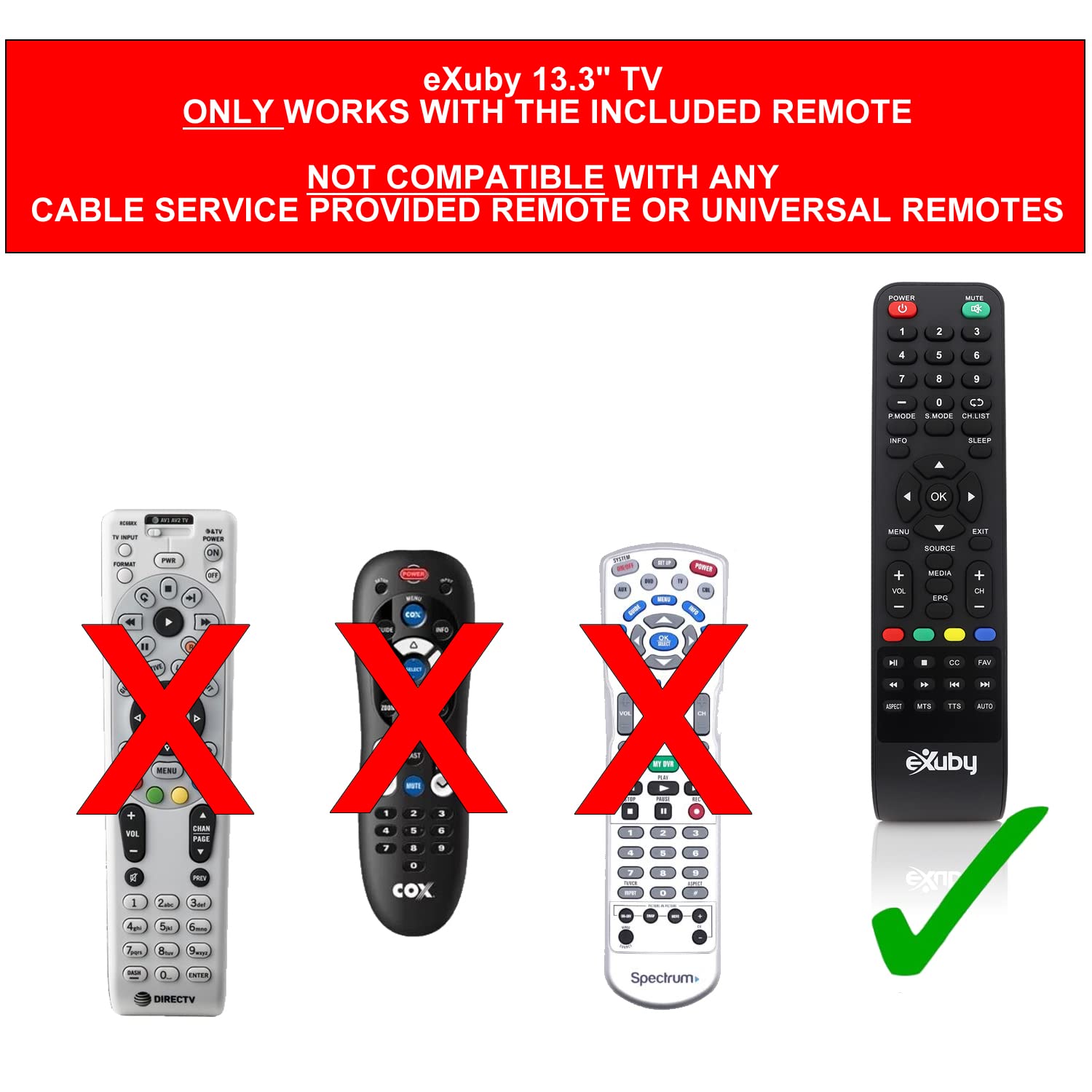 Small Flat Screen Tv   Perfect For Kitchen, 13.3 Inch Led, Watch Hdtv Anywhere For Rv, Office & More  Free Hd Local Channels Tv