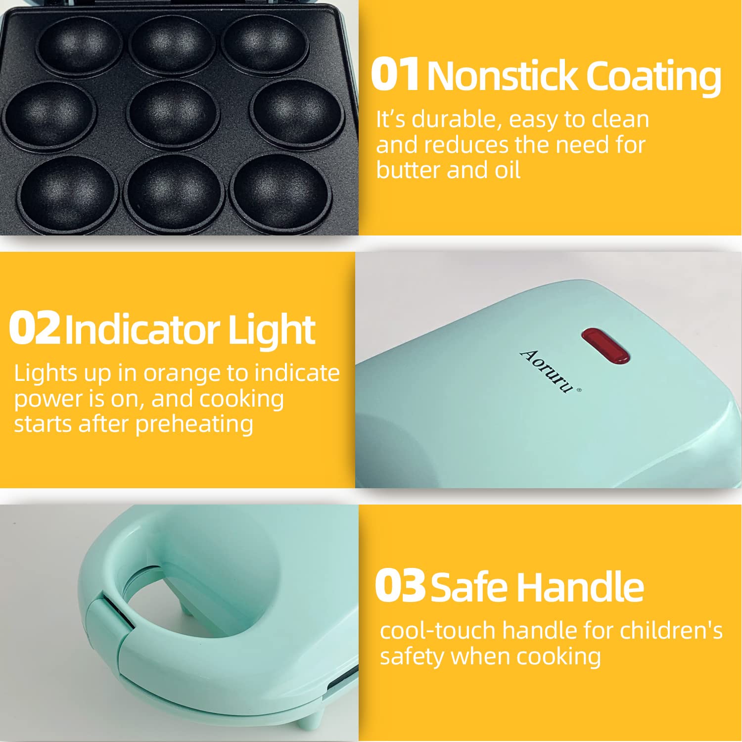 Aoruru Cake Pop Maker Cupcake Maker For Kids