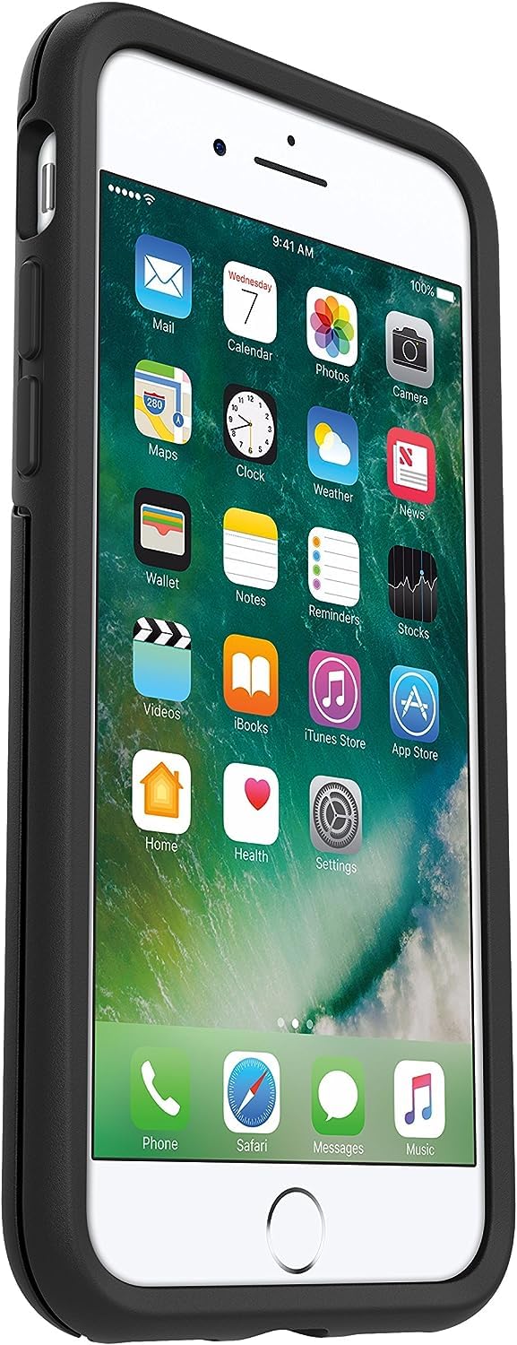 Otterbox Iphone Se 3Rd/2Nd Gen, Iphone 8/7 (Not Compatible With Plus Sized Models) Symmetry Series Case   Black, Ultra Sleek, Wi