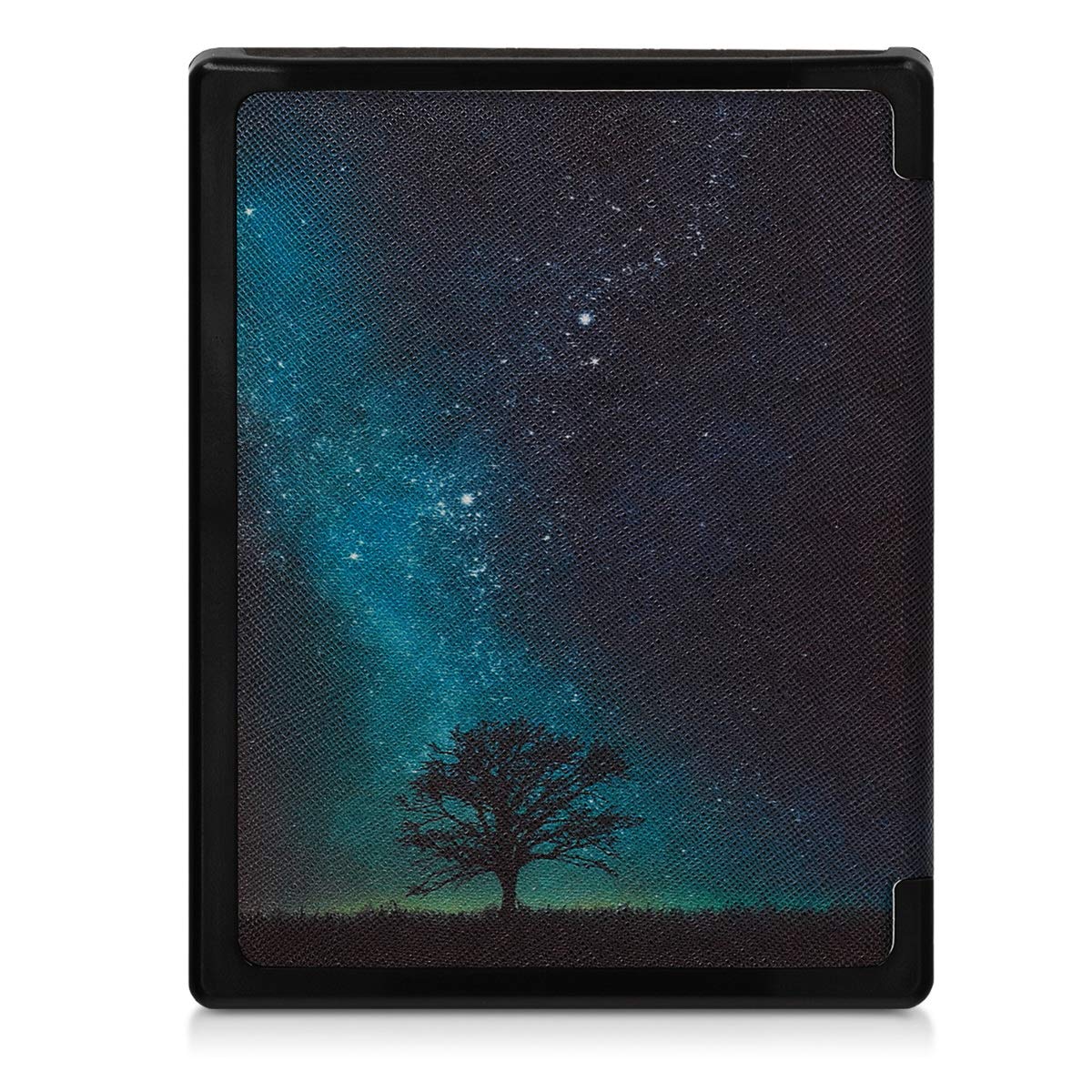 Kwmobile Case Compatible With Kobo Aura Edition 1 Case - Ereader Cover - Cosmic Nature Blue/Grey/Black