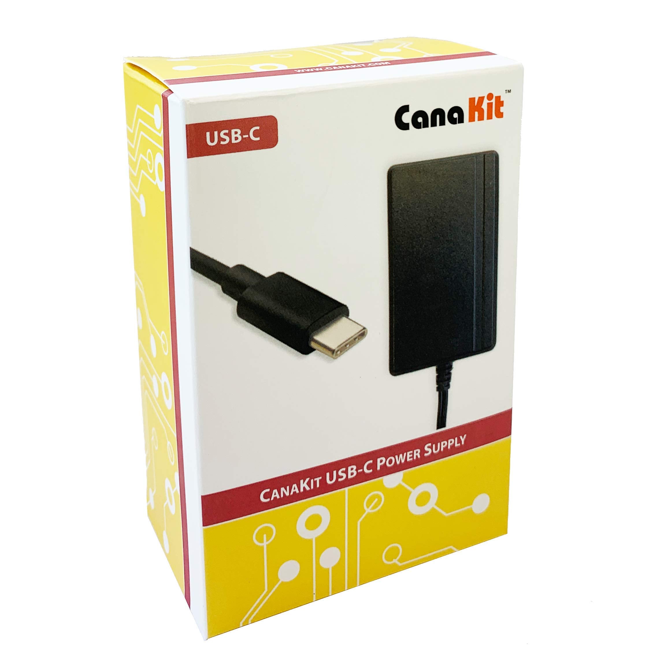 Canakit 3.5A Raspberry Pi 4 Power Supply (Usb C)