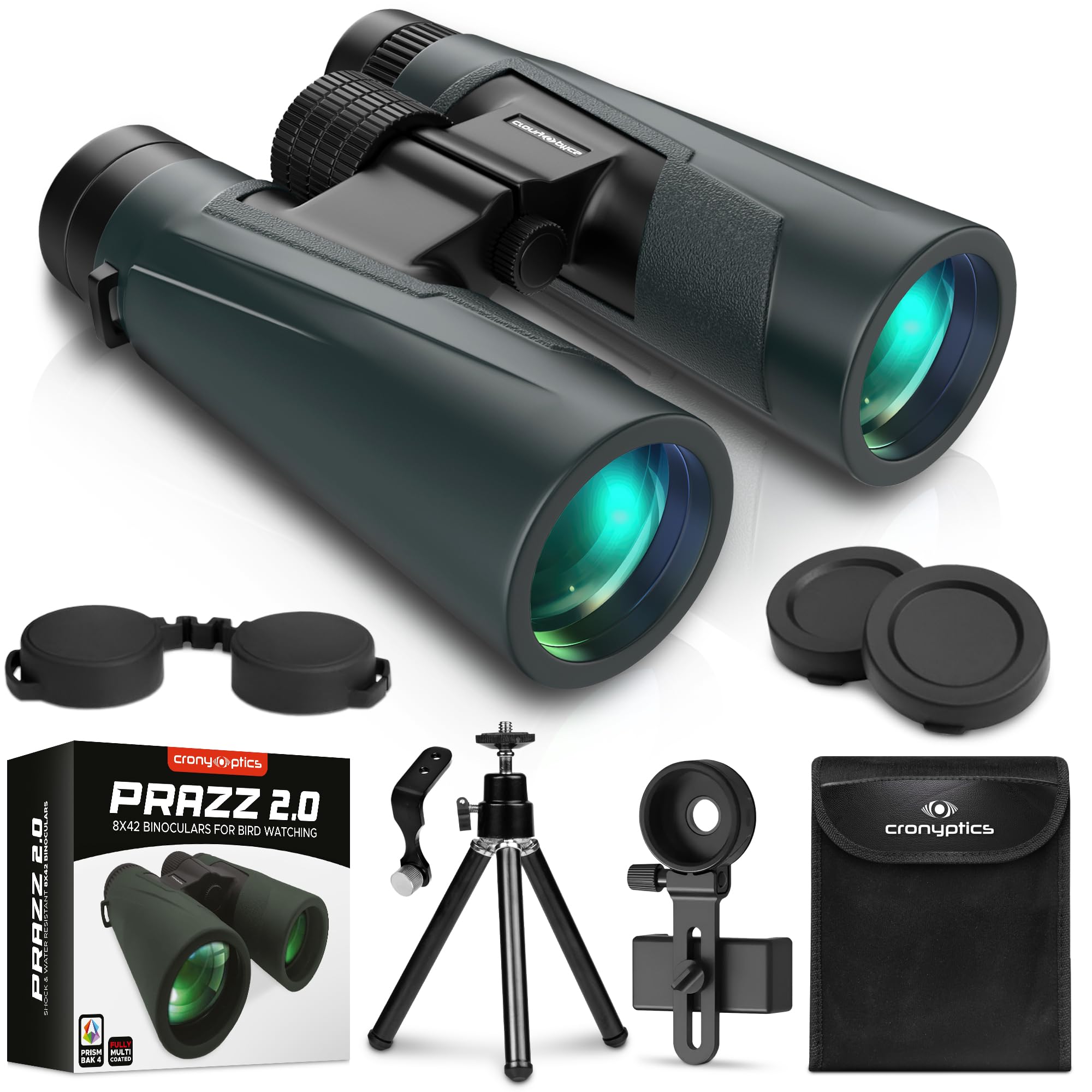 Binoculars for Bird Watching - High Powered Binocular for Adults - Birding Binoculars for Hunting 8x42