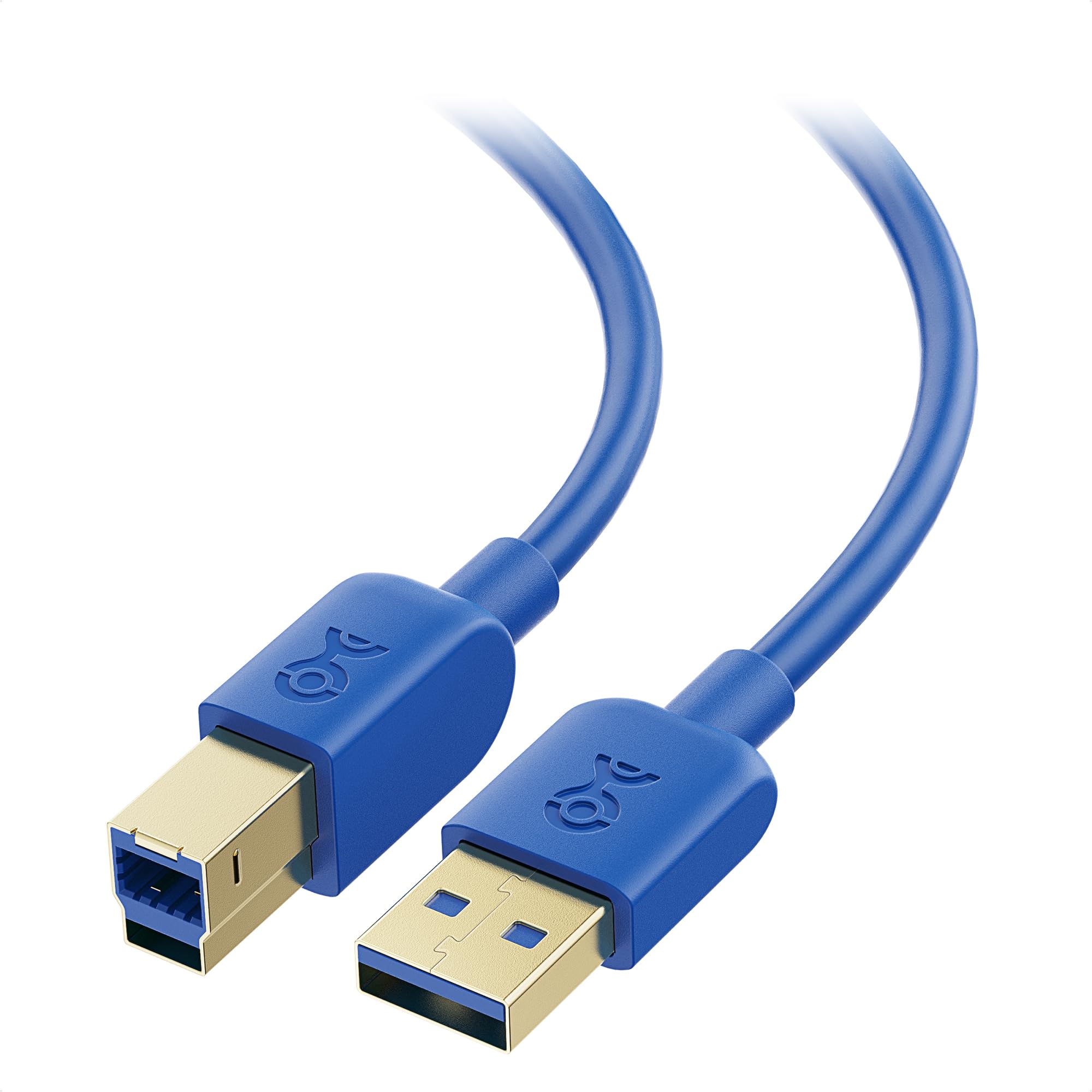 Cable Matters Long USB 3.0 Cable (USB 3 Cable, USB 3.0 A to B Cable) in Blue 15 ft