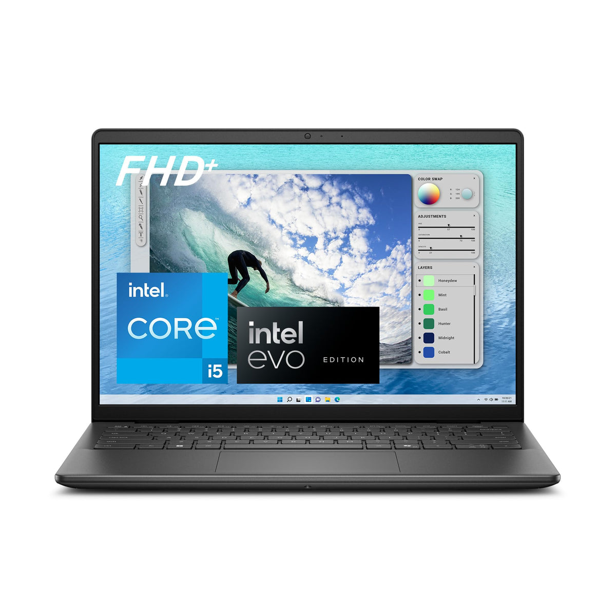 Dell Inspiron 5440 Laptop   14.0 Inch 16:10 Fhd+ (1920 X 1200) Display, Intel Core I5 1334U Processor, 8Gb Ddr5 Ram, 512Gb Ssd,