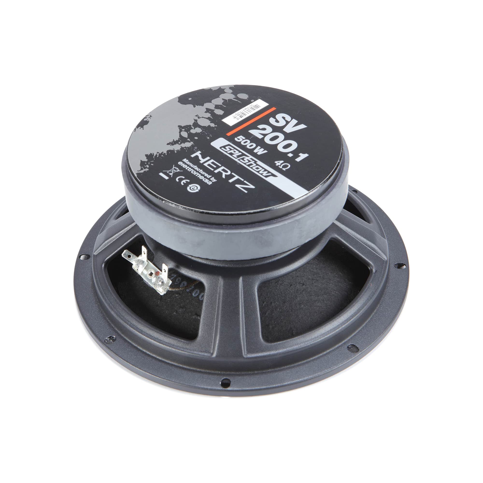 Hertz Spl Show Series Sv 2001 8 In. (200Mm) Spl 4 Ohm Midrange Speakers (Pair)