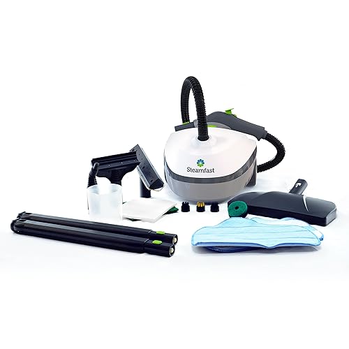 Steamfast Sf 370 Canister Cleaner With 15 Accessories All Natural, Chemical Free Pressurized Steam Cleaning For Most Floors, Cou