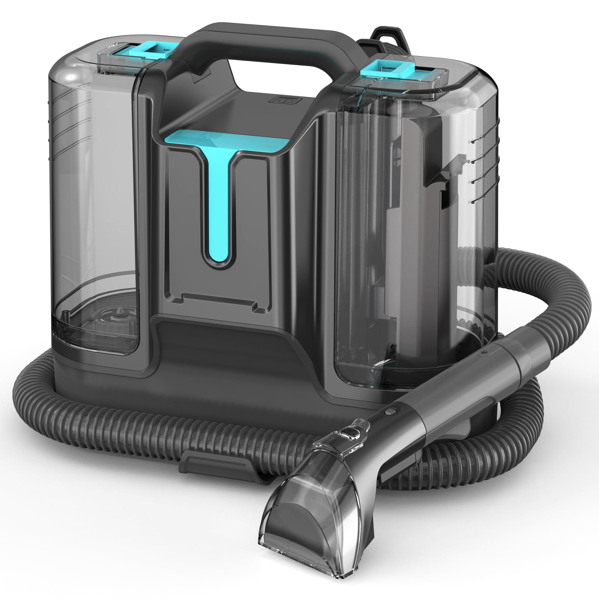 Rivenara Carpet Cleaner Machine Upholstery  450W Shampooer Couch Cleaning Portable Vacuum Rug Sofa Car Seat Fabric Mattress Pet
