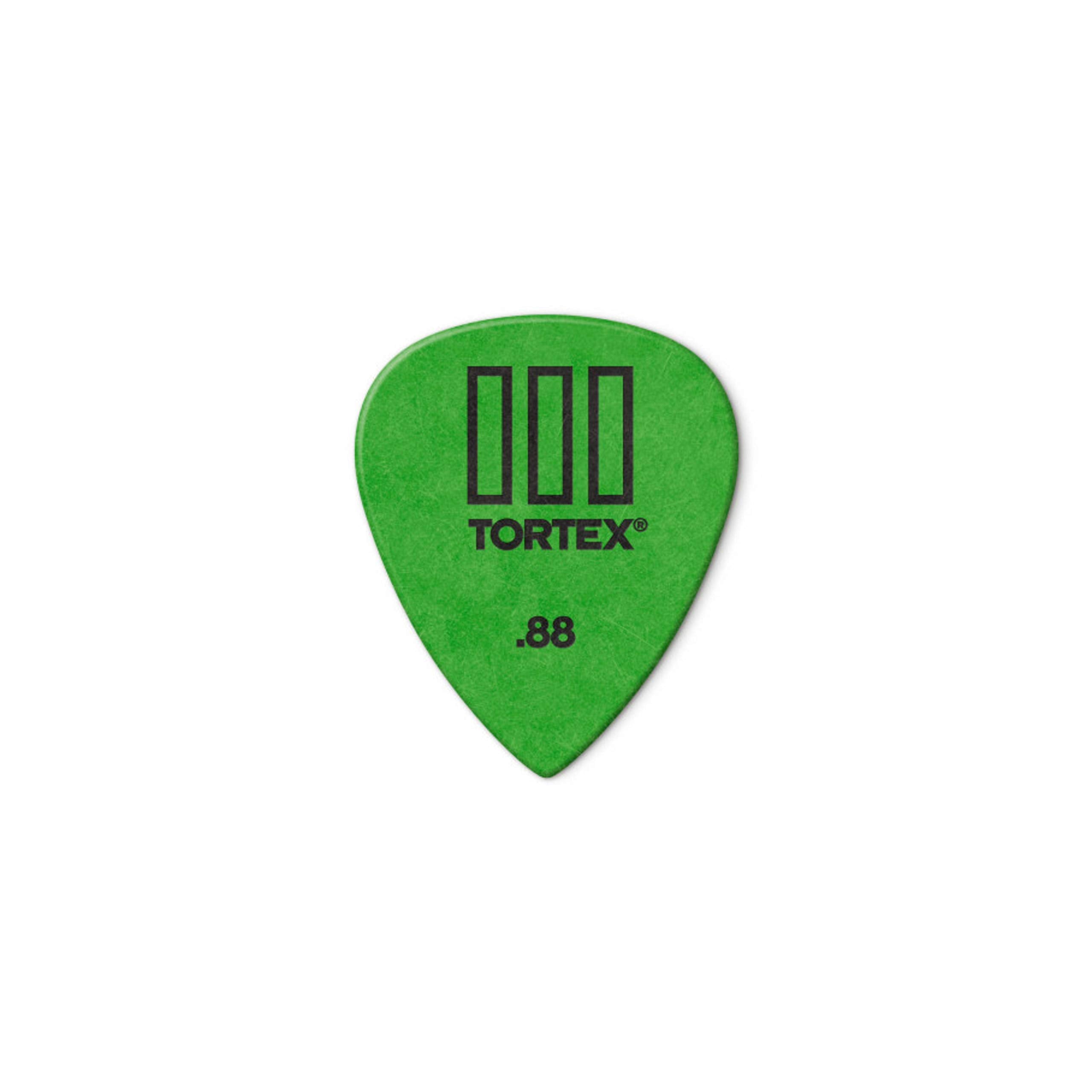 Dunlop 462R.88 Tortex� Tiii, Green, .88Mm, 72/Bag