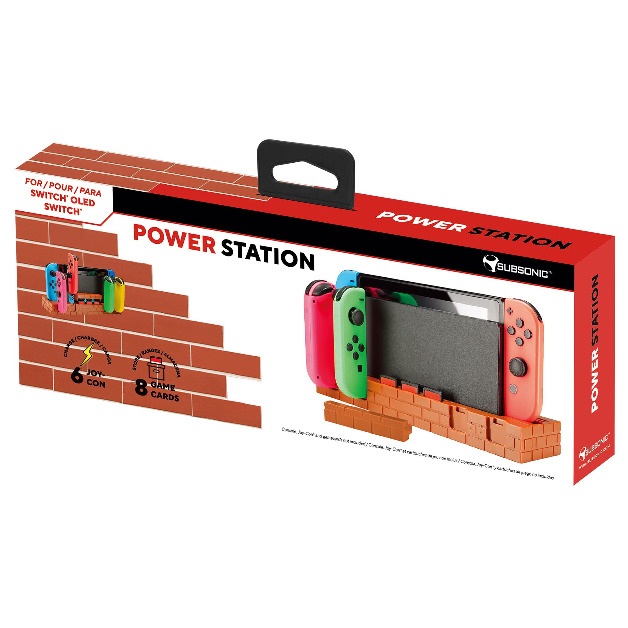 Subsonic - Subsonic - Charging and Storage Station for Nintendo Switch Console and Accessories