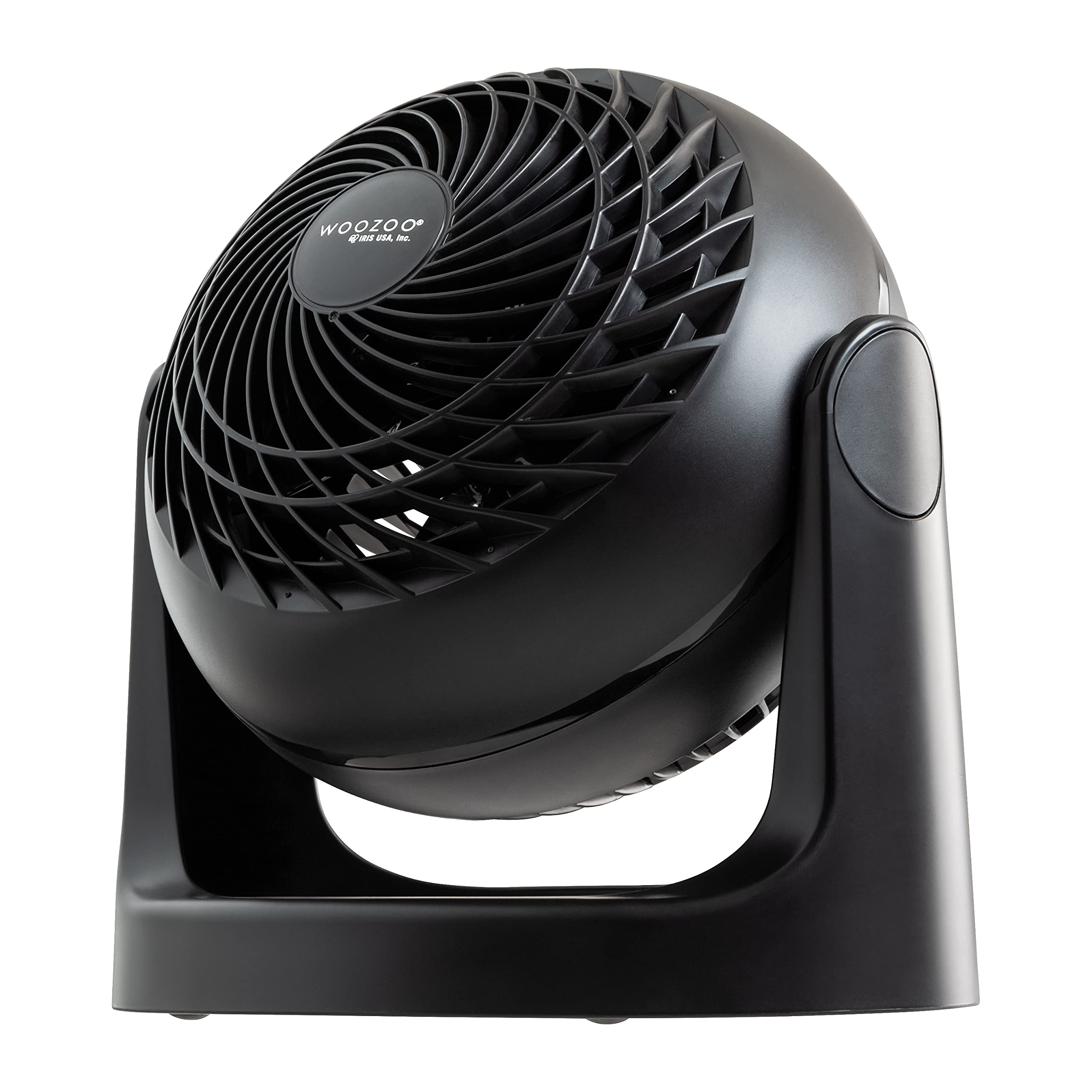 IRIS USA WOOZOO Desk Fan, Air Circulator, 3 Speeds, 52ft Max Air Distance, 360 Adjustable Tilt, 30 db Quiet Motor, Fan for Bedro