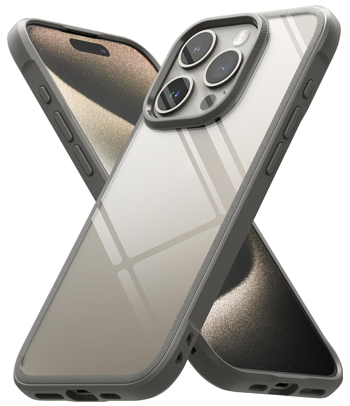 Ringke Fusion Bold No More Discoloration] Compatible With Iphone 15 Pro Case, Enhanced Grip Technology Prevents Accidental Drops