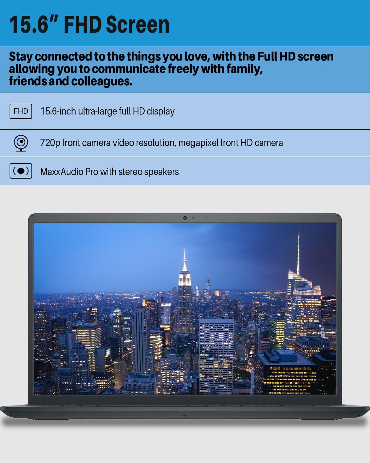 Dell Inspiron 15 3535 Laptop 2024 Newest, 32Gb Ram, 1Tb Ssd, Student And Business Laptop, 15.6'' Fhd Display, Amd Ryzen 5 7530U