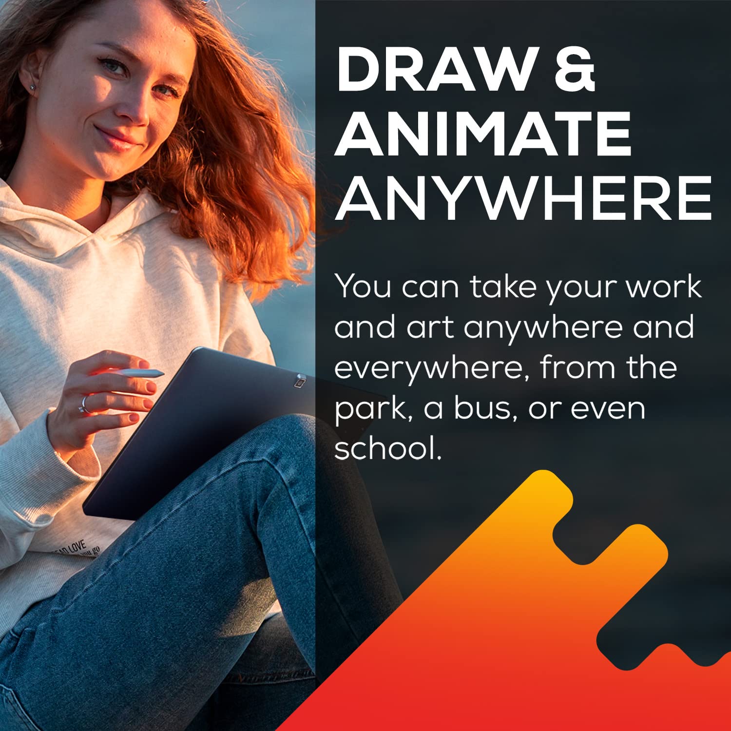 Simbans PicassoTab X 10 Drawing Tablet - Portable, No Computer Needed, 4GB + 64GB, Stylus Pen, Best Gift for Beginner Digital Artists