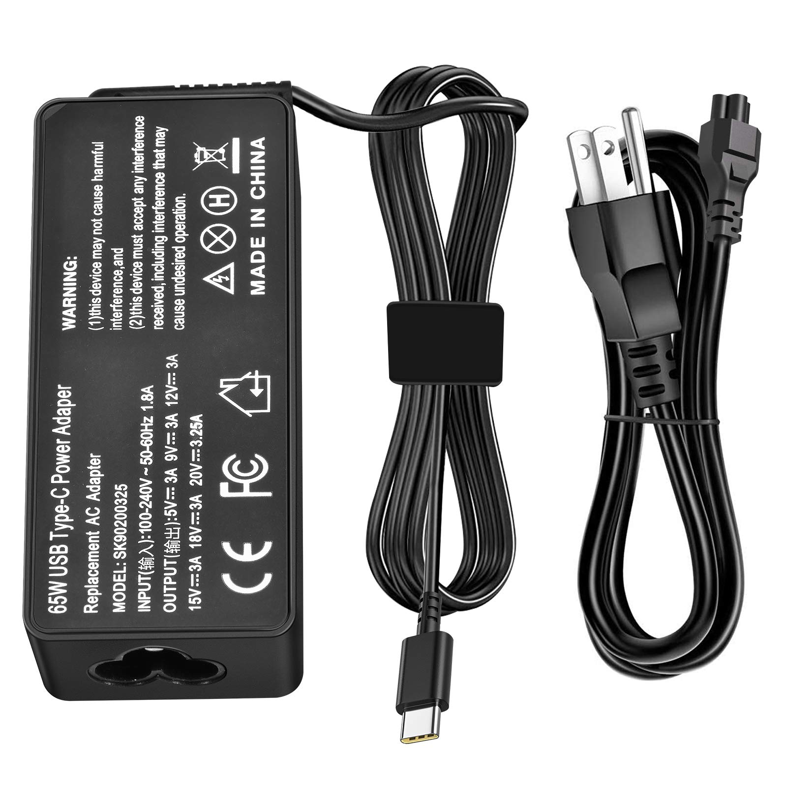 65W Usb Type C Charger: Fit For Lenovo Thinkpad T14 T14S T15 T16 L13 L14 L15 E14 E15 E16 X12 X13 R14 K14 Gen 1 2 3 4 5 6, P14S P