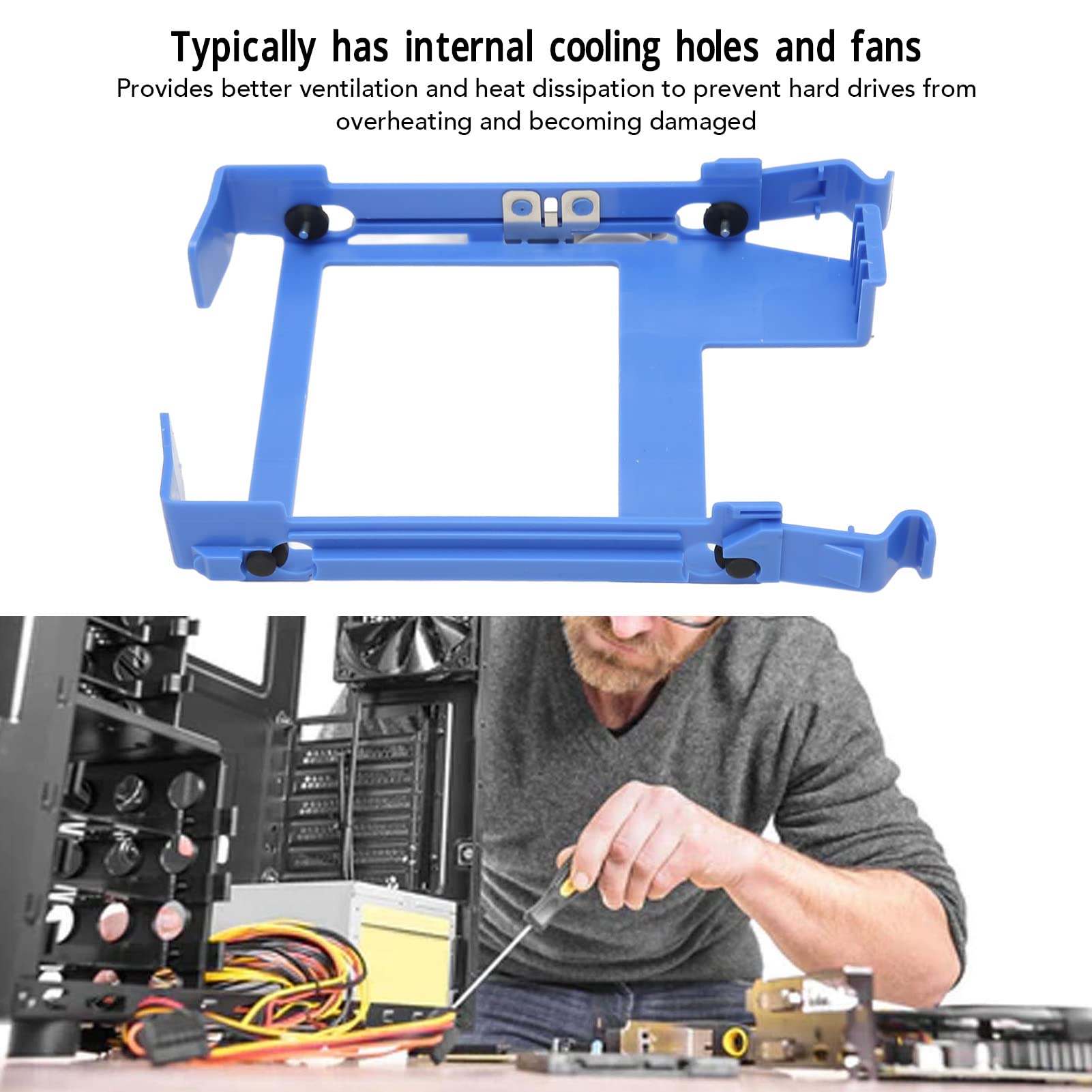 Cuifati Sas Sata Ssd Hard Drive Tray Caddy,3.5Inch Hard Drive Tray Detachable Replacement For Dell 9020 7020 7010 3020 3010
