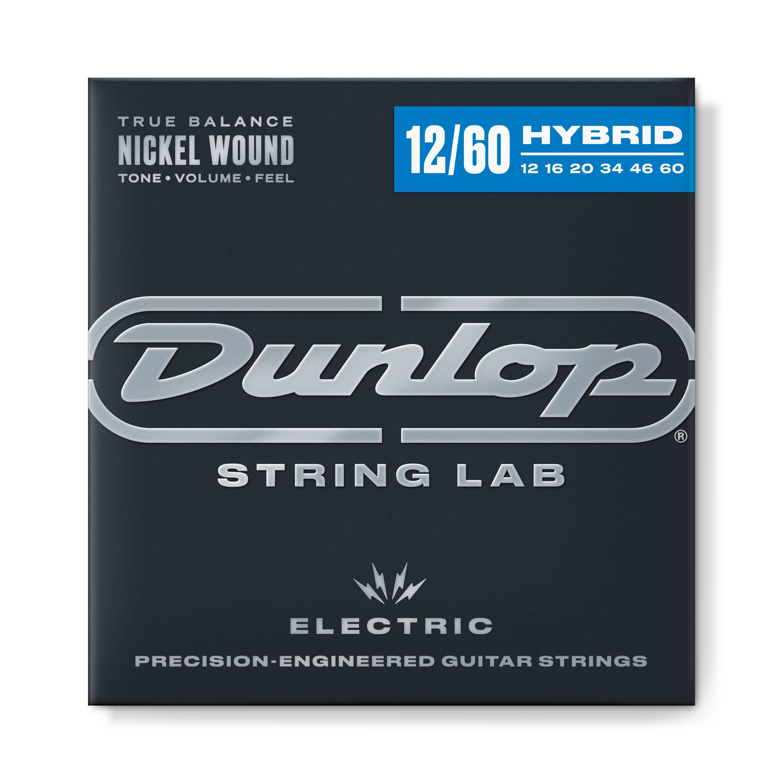 Jim Dunlop Performance+ Electric Guitar Strings 12 60 (Den1260)