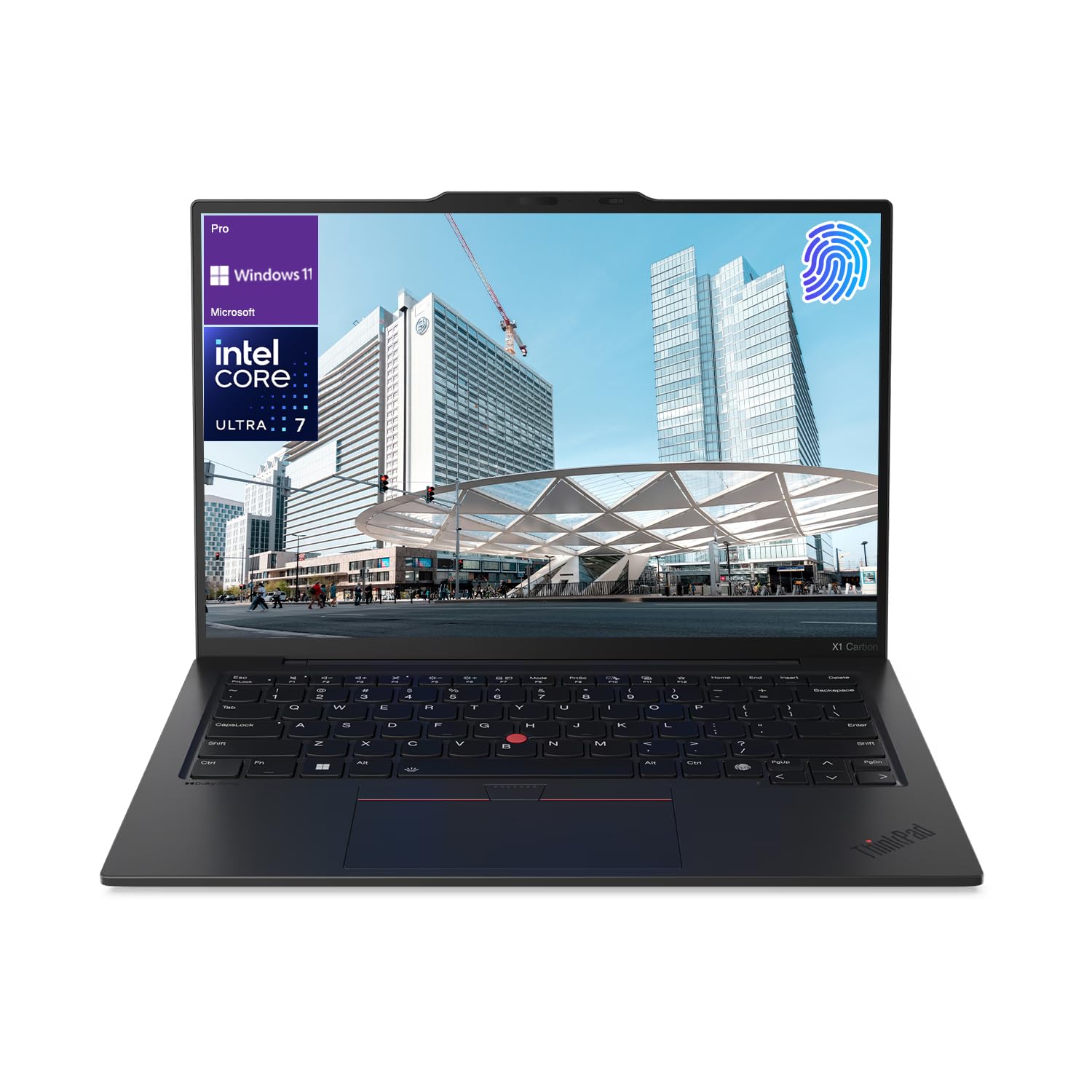 Lenovo ThinkPad X1 Carbon Gen 12 Business Laptop, 14 FHD+ 1920 * 1200, Intel Core Ultra 7 155U, 32GB Onboard RAM Only, 2TB SSD, 