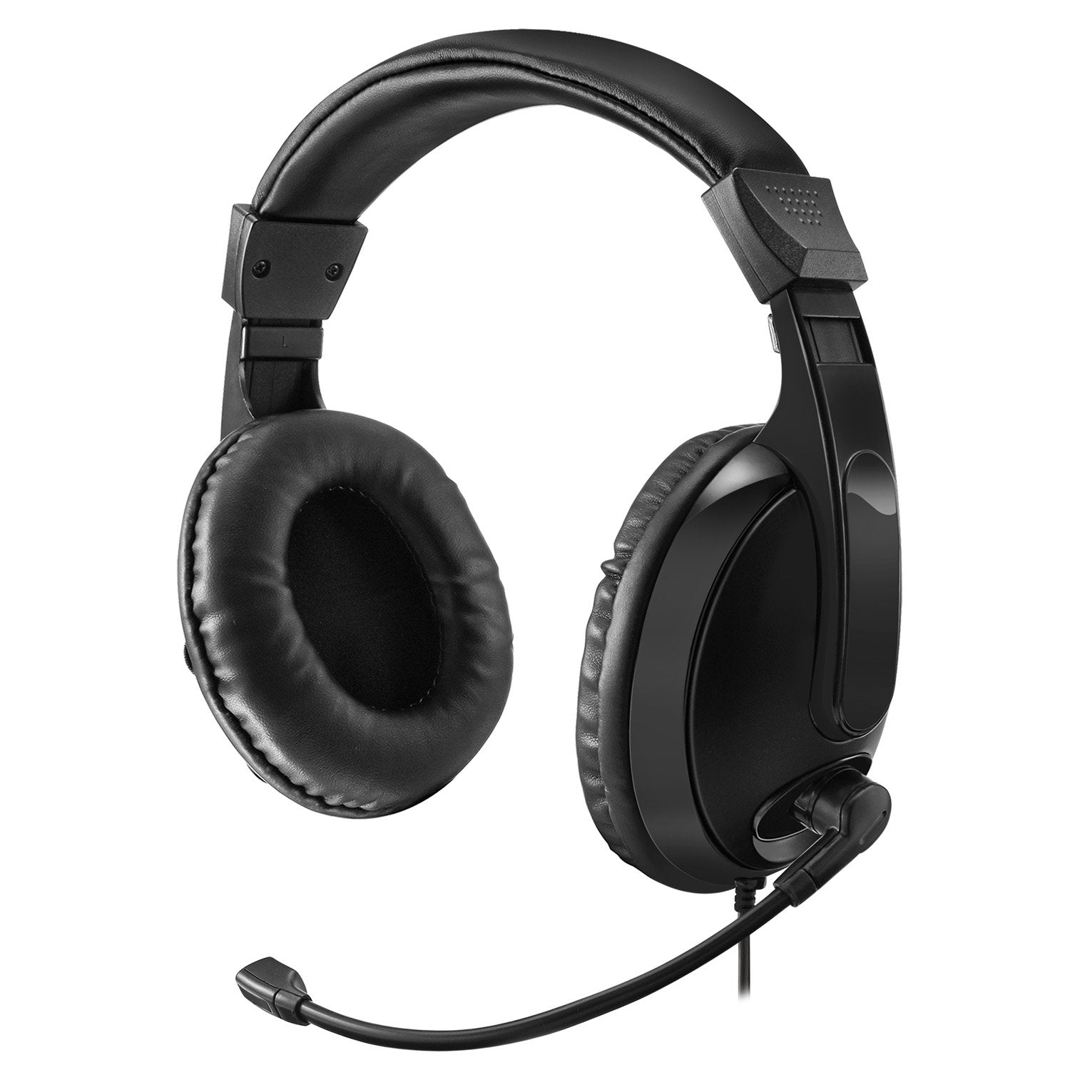 Adesso Xtream H5   Multimedia Headset Microphone, Black
