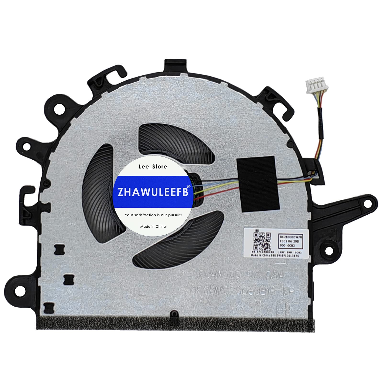ZHAWULEEFB New Cooling Fan for Lenovo IdeaPad 3 15 81W10094US IdeaPad S145-15AST S145-15IWL S145-15IIL S145-15API V15-IKB V15-IW